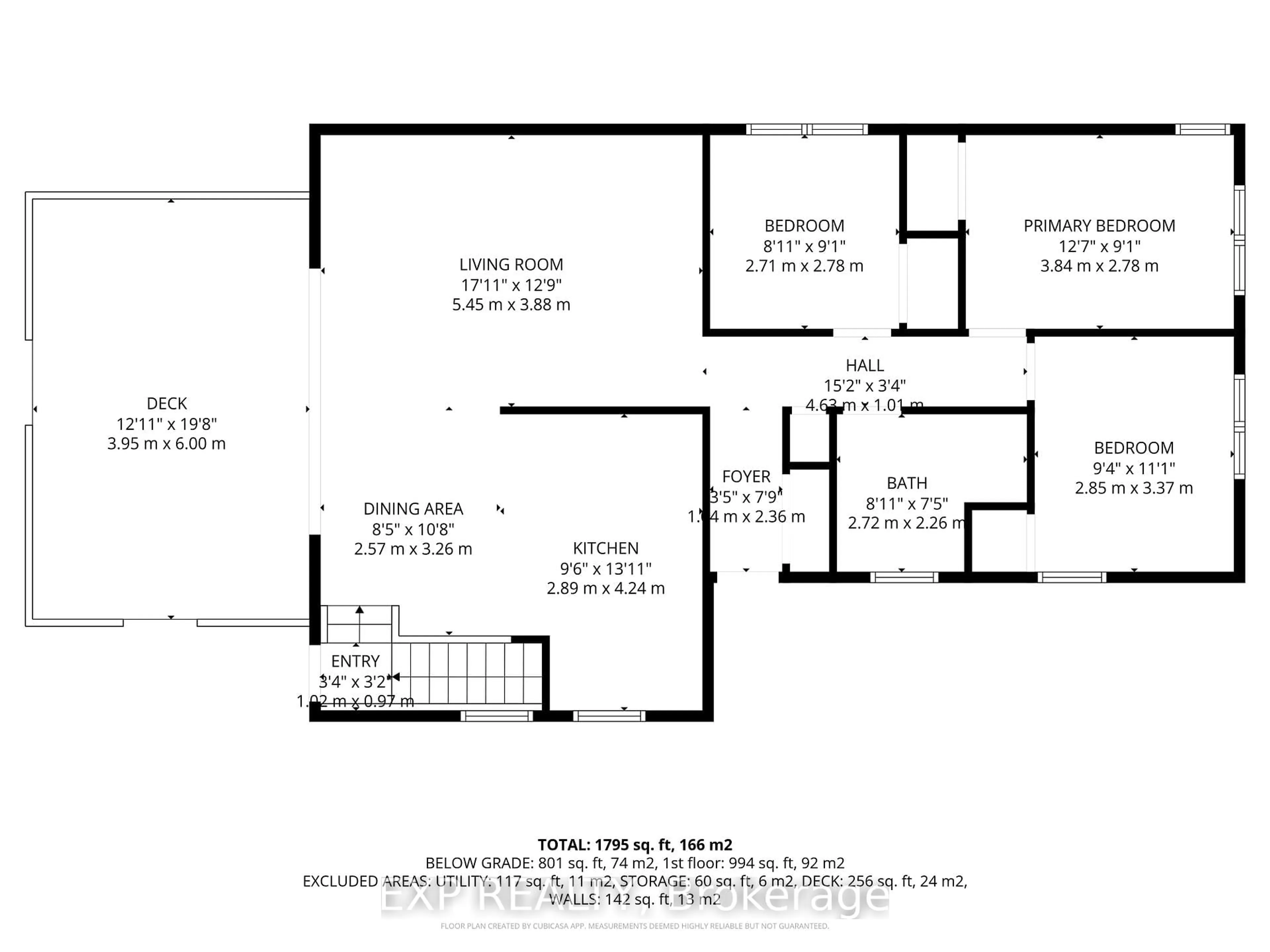 Floor plan for 3426 Strang Dr, Niagara Falls Ontario L2G 6K3
