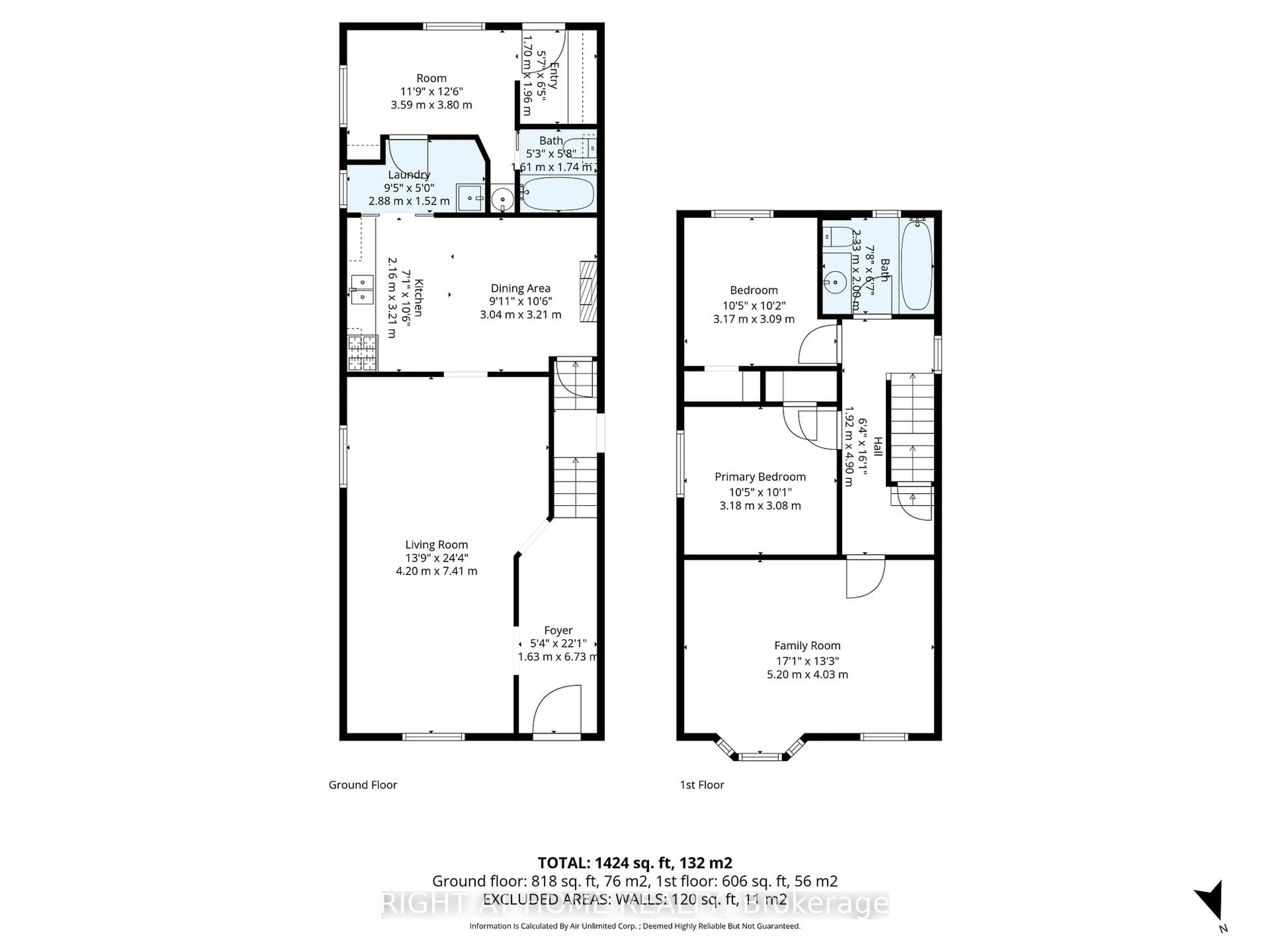 Floor plan for 522 Cannon St, Hamilton Ontario L8L 2E8