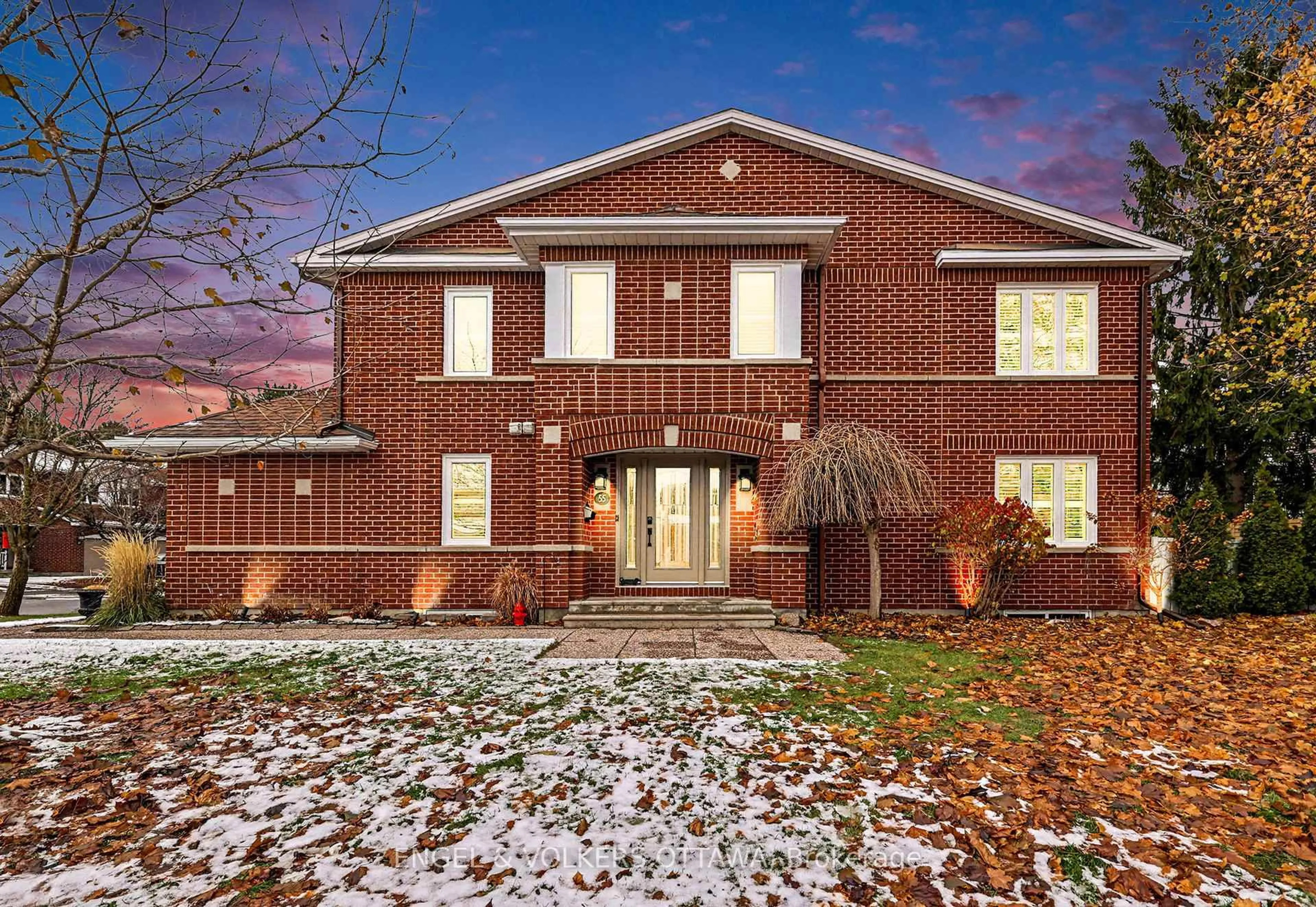 Home with brick exterior material, unknown for 55 Dalecroft Cres, Ottawa Ontario K2G 5V7