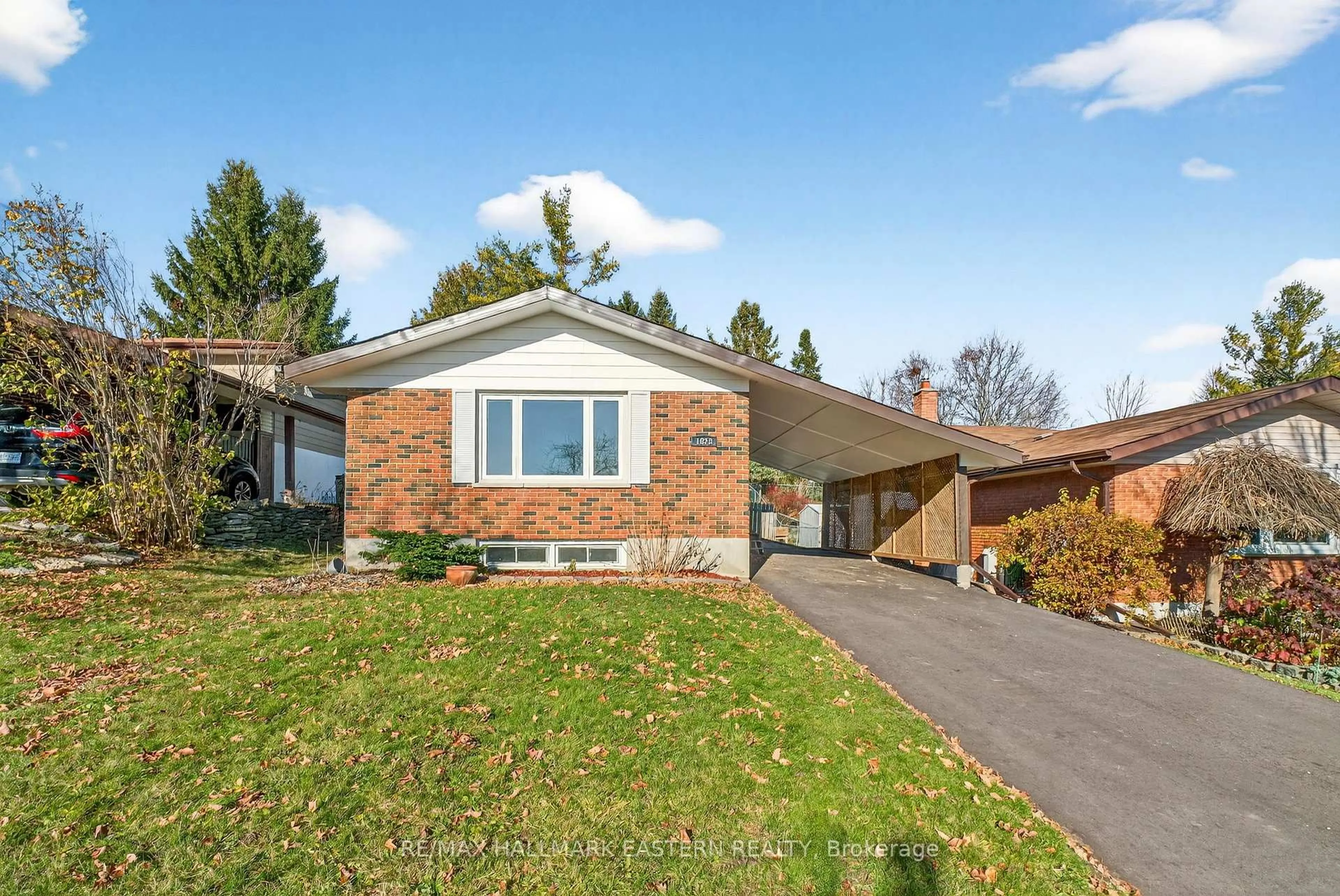 Home with vinyl exterior material, street for 1628 Cherryhill Rd, Peterborough Ontario K9K 1A8