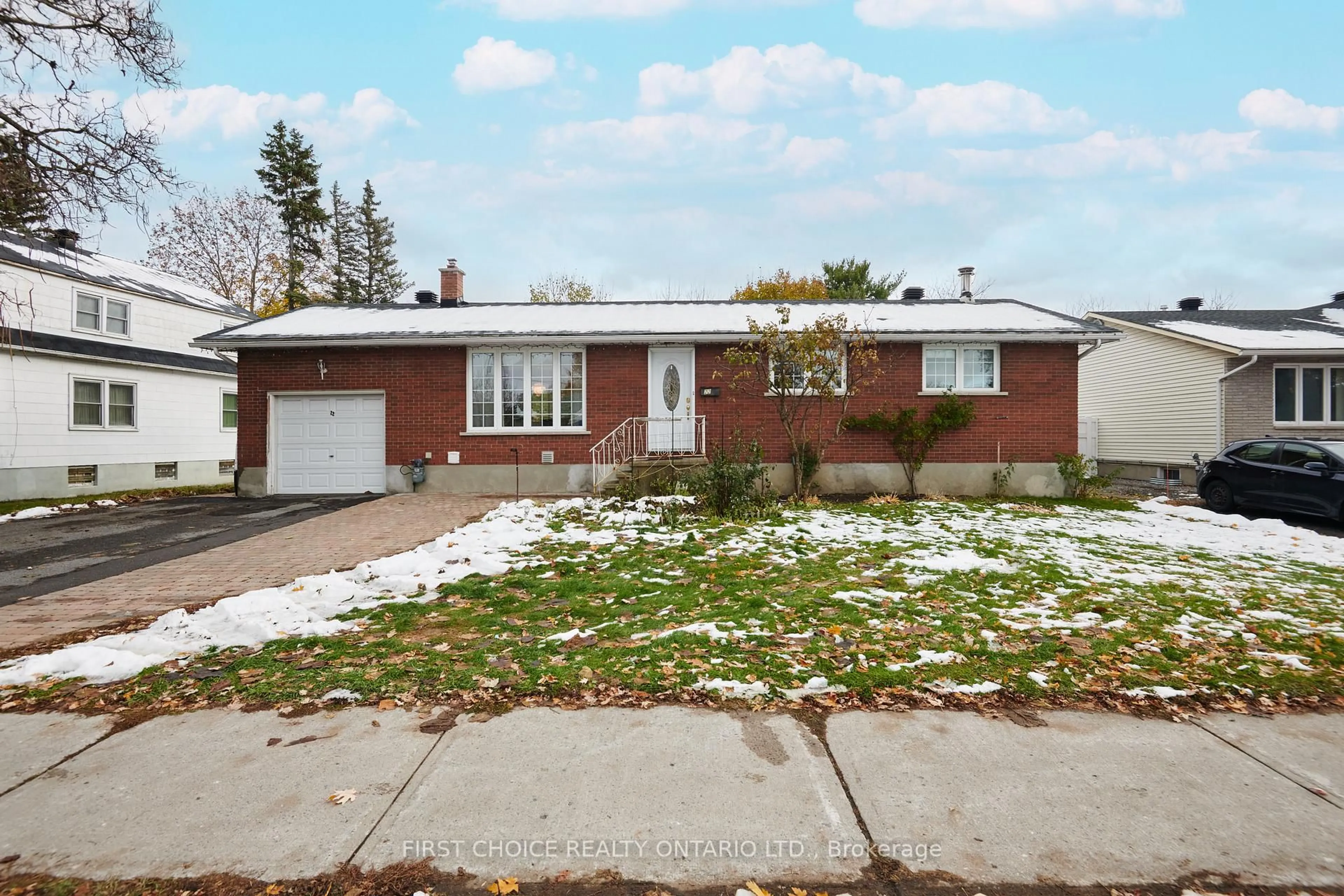 Home with brick exterior material, street for 22 Meadowlands Dr, Ottawa Ontario K2G 2R4