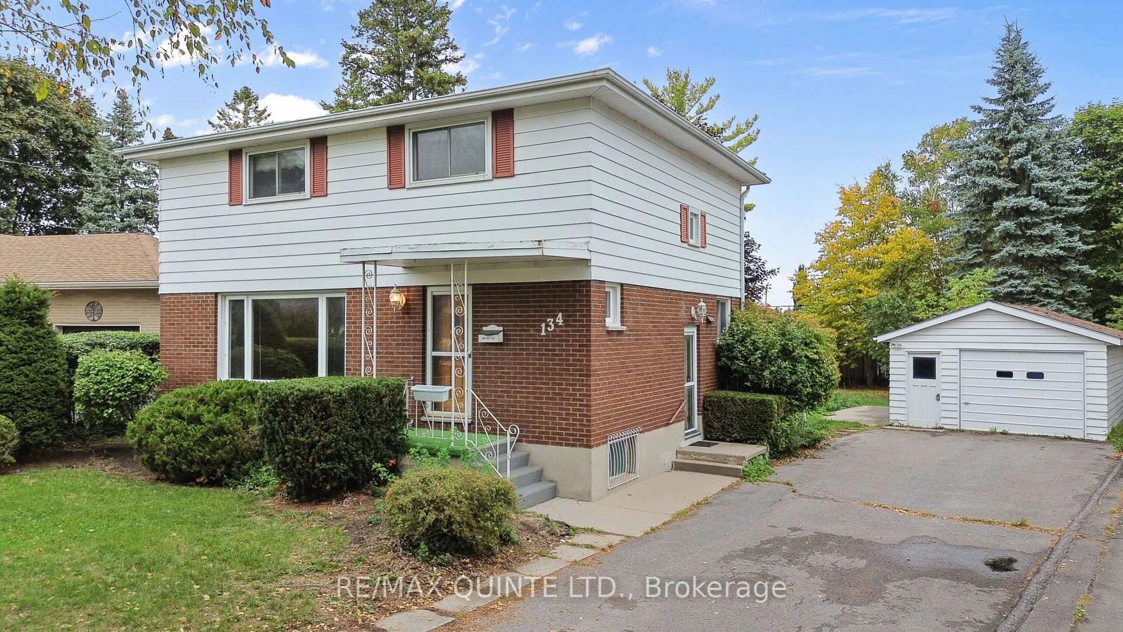 Home with brick exterior material, street for 134 Hastings Dr, Belleville Ontario K8N 1J5