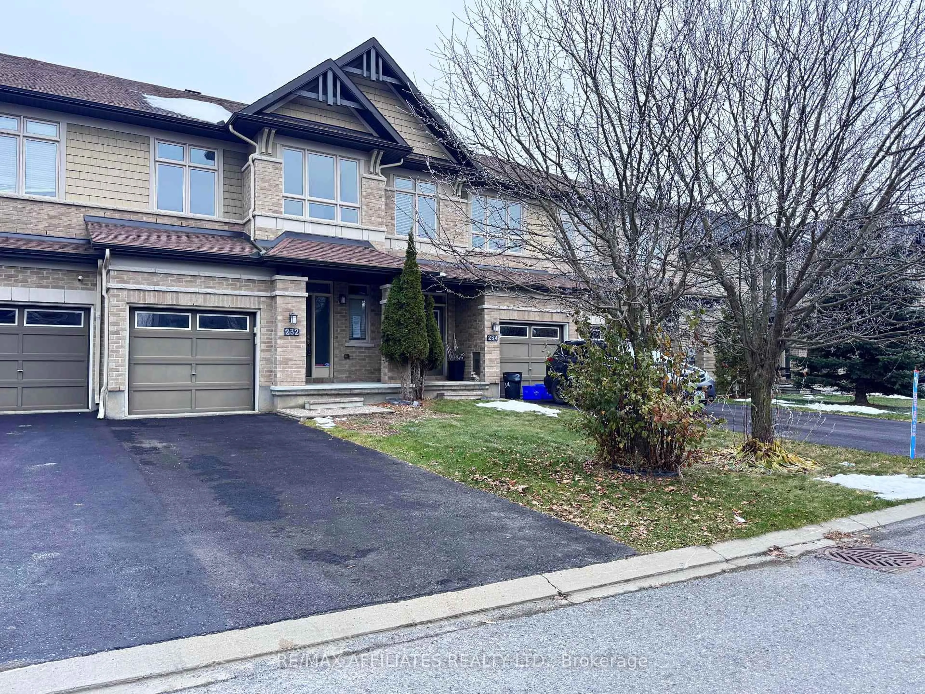 Home with brick exterior material, street for 232 Cooks Mill Cres, Ottawa Ontario K1V 2N1