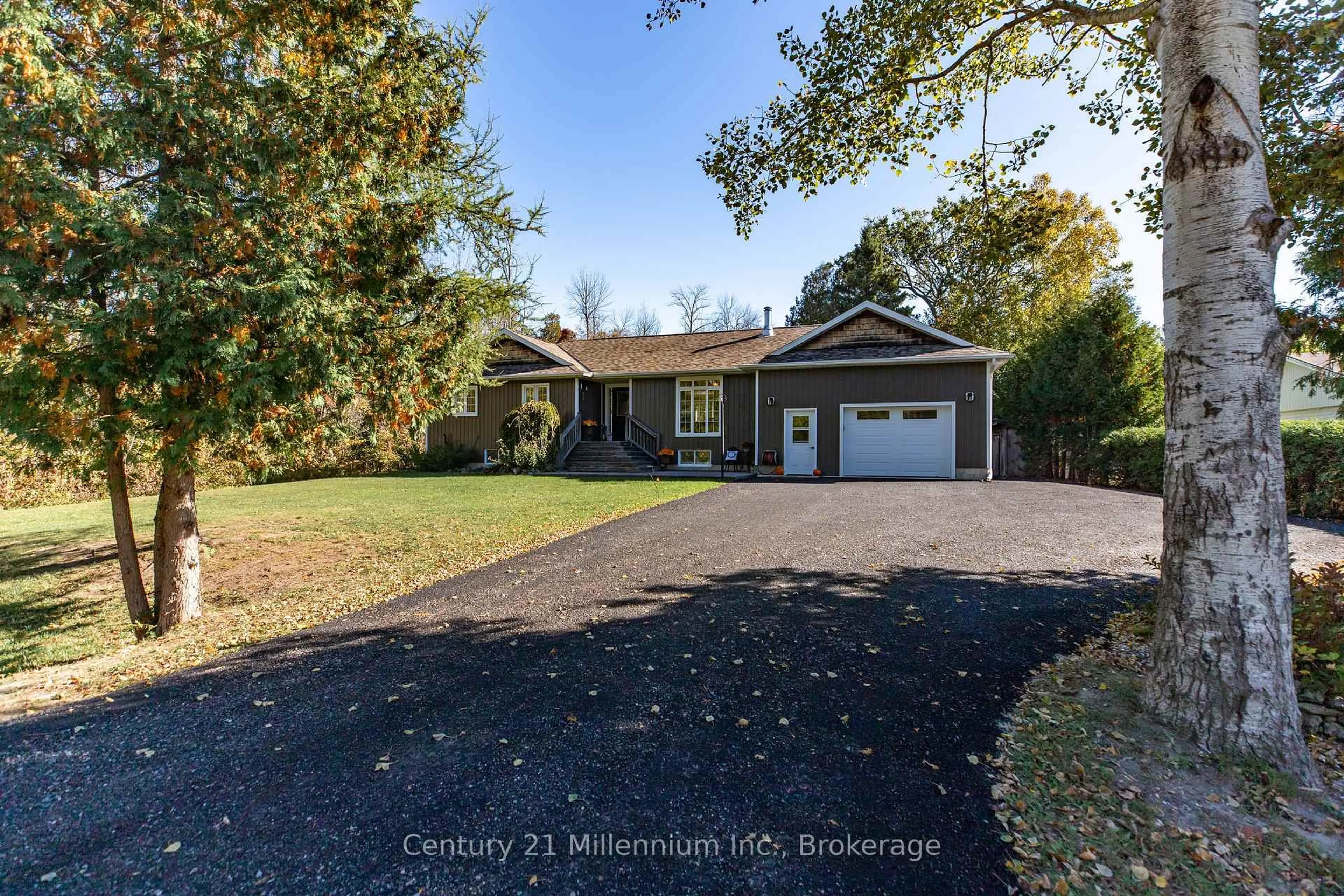 A pic from outside/outdoor area/front of a property/back of a property/a pic from drone, street for 23 Pierce St, South Bruce Peninsula Ontario N0H 2T0