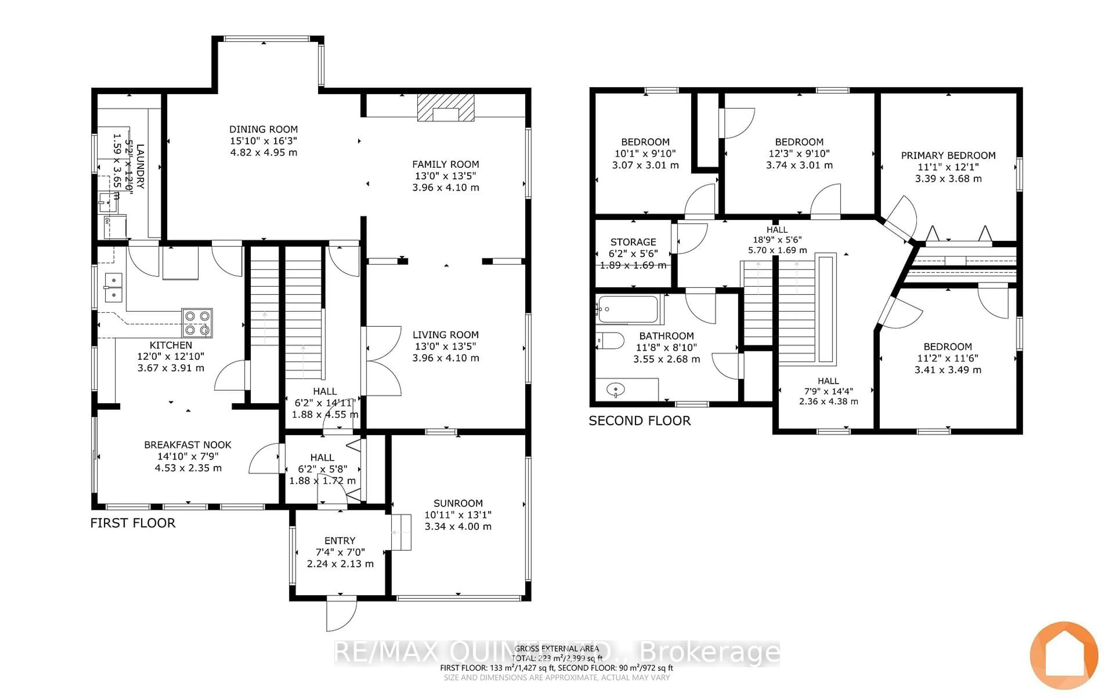Floor plan for 595 ELMBROOK Rd, Prince Edward County Ontario K0K 2T0