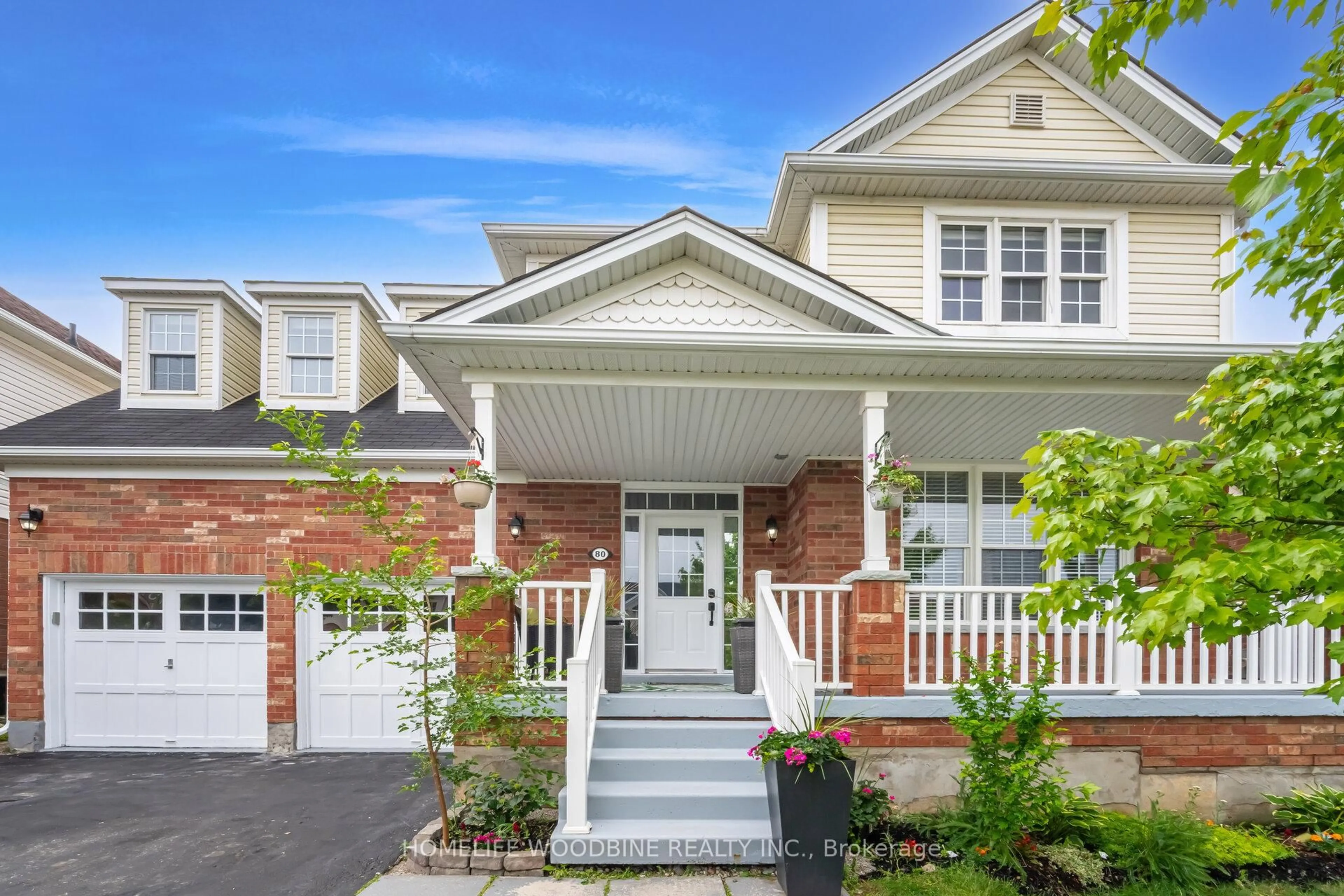 Home with brick exterior material, street for 80 Swift Cres, Cambridge Ontario N1P 1J9