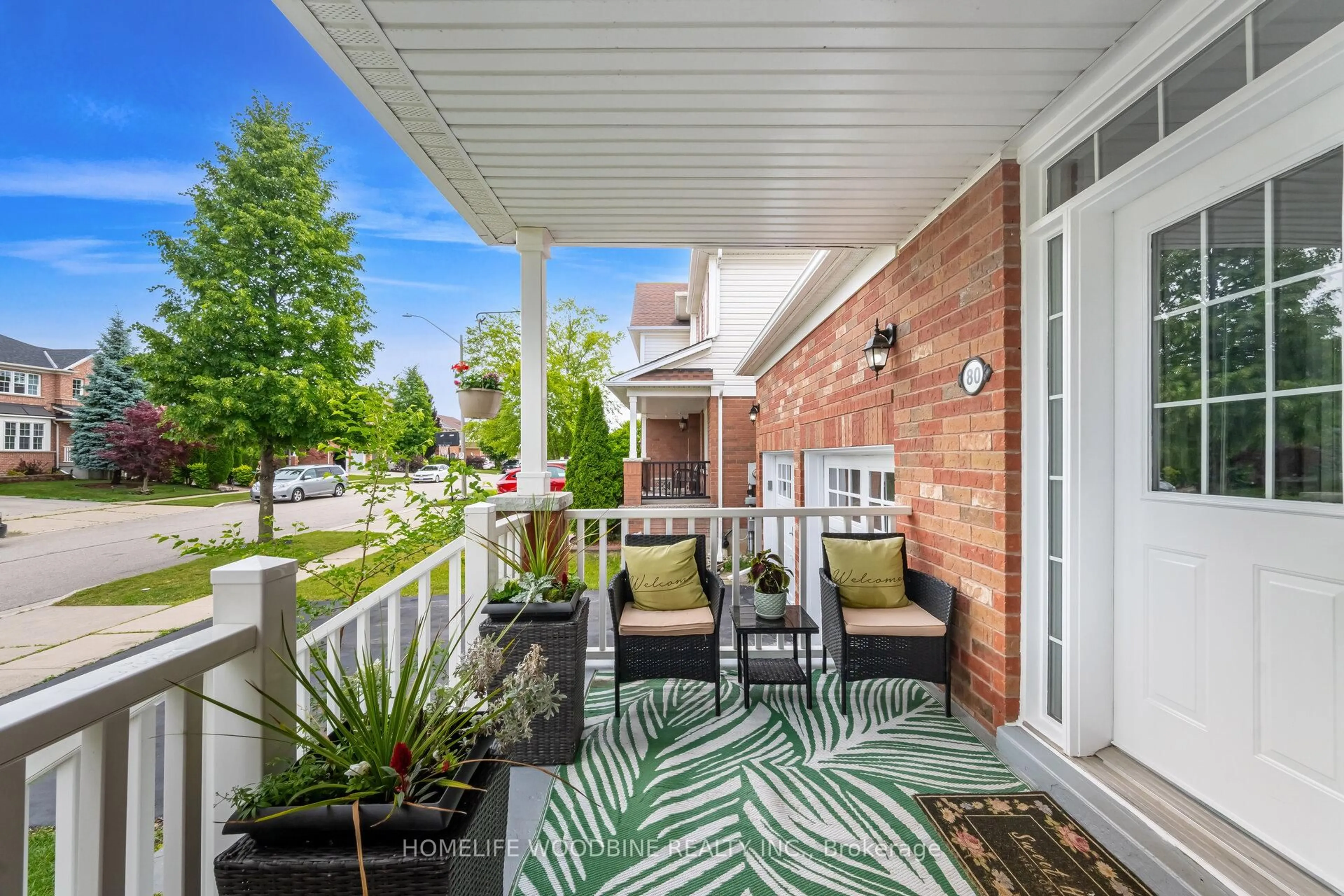 Patio, street for 80 Swift Cres, Cambridge Ontario N1P 1J9