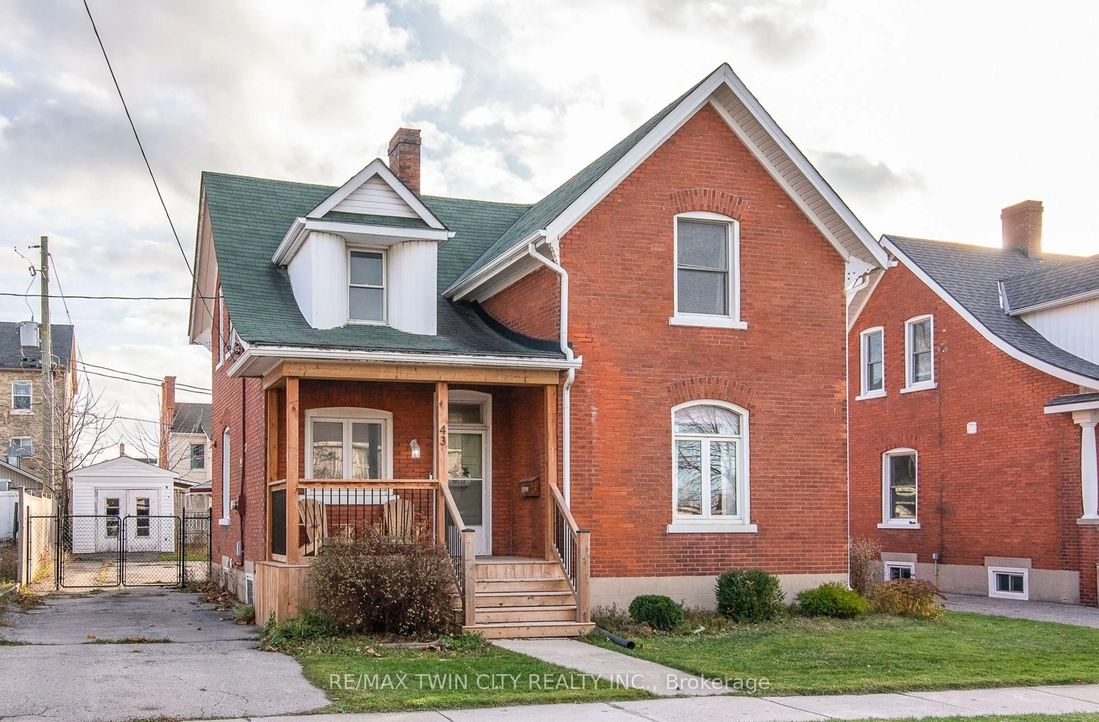 Home with brick exterior material, street for 43 St Patrick St, Goderich Ontario N7A 2L3