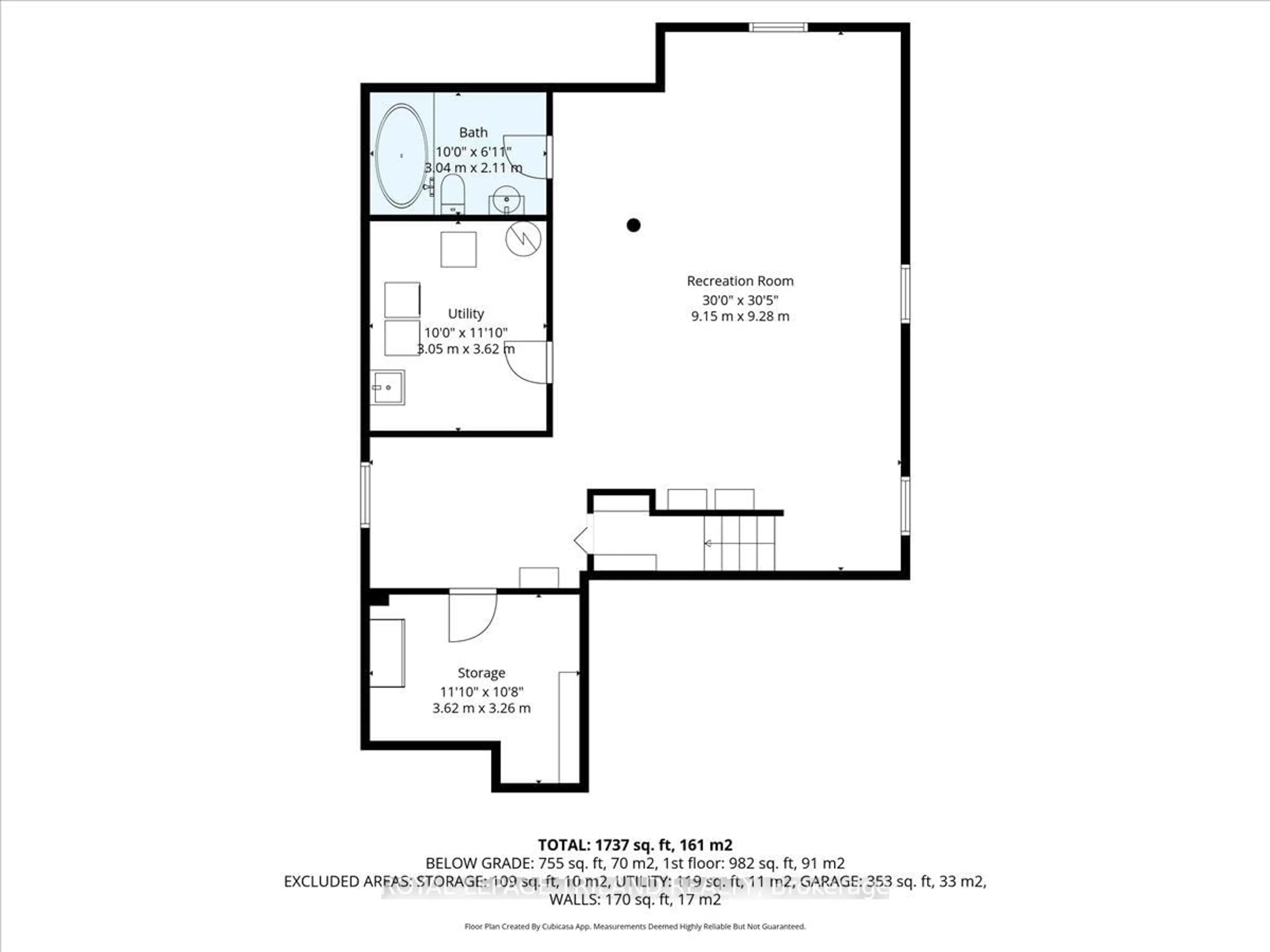 Floor plan for 50 Queensway Dr, Strathroy-Caradoc Ontario N7G 4M3