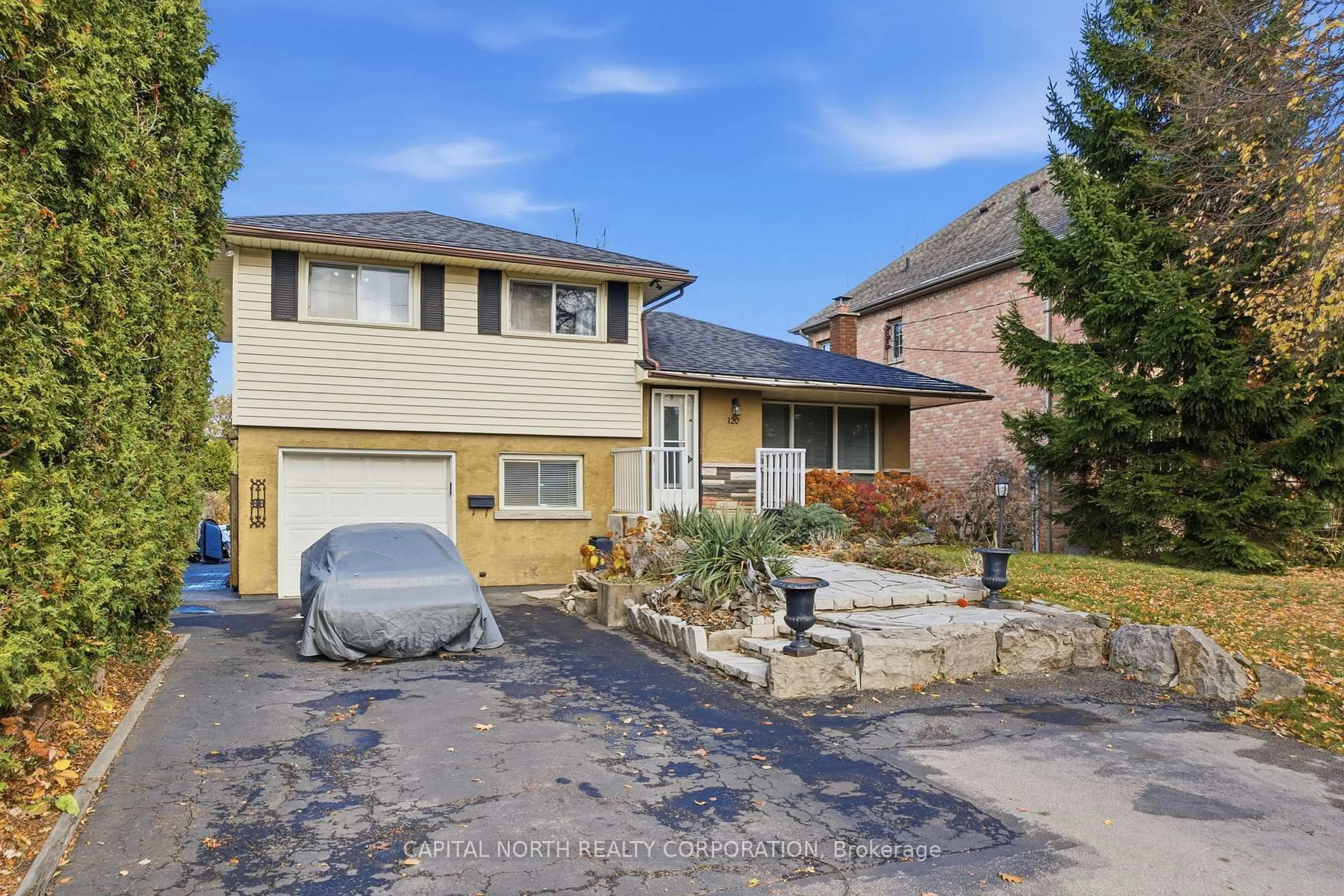 Home with brick exterior material, street for 120 Stone Church Rd, Hamilton Ontario L9B 1A3