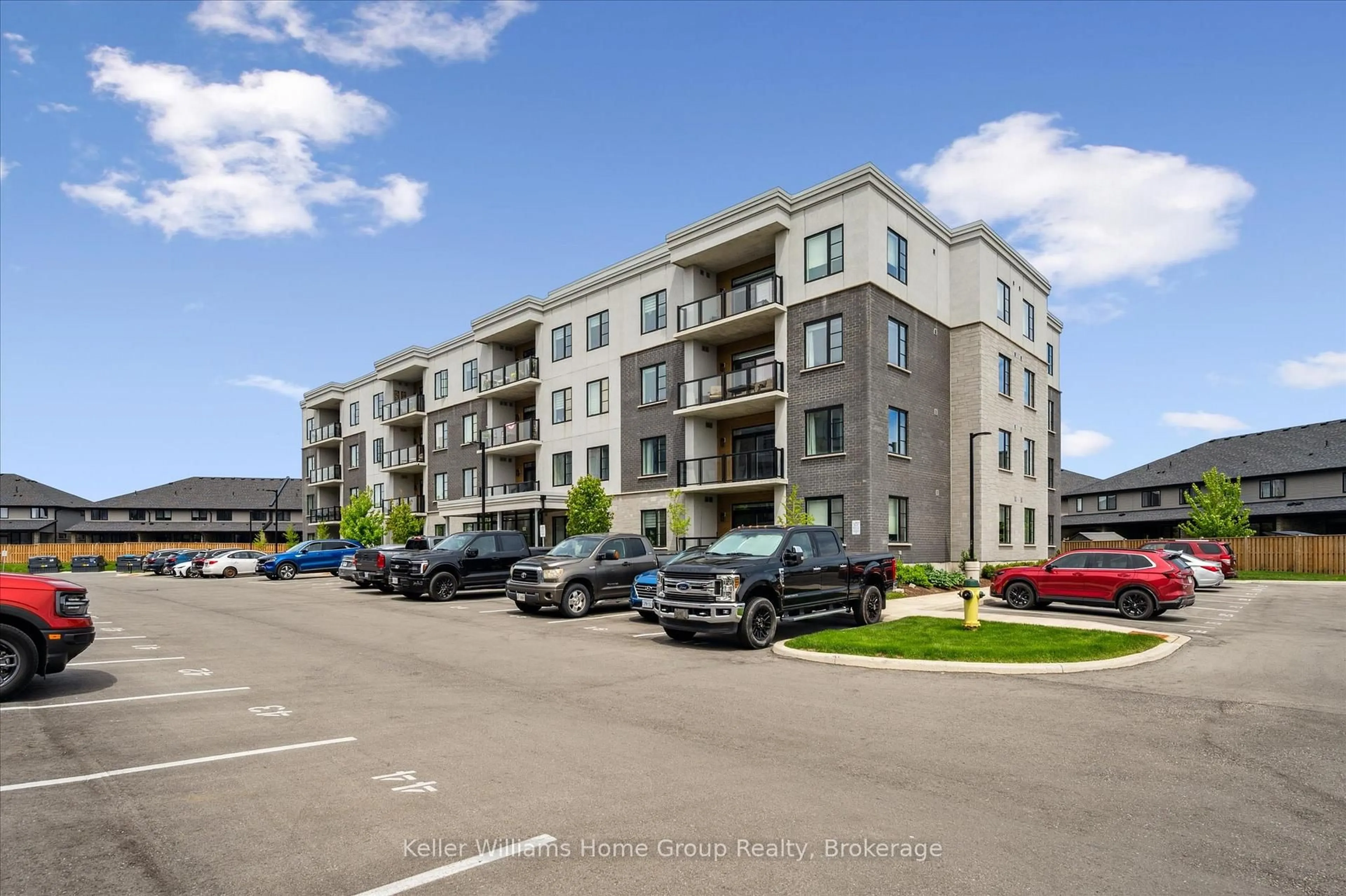 A pic from outside/outdoor area/front of a property/back of a property/a pic from drone, street for 99A Farley Rd #101, Centre Wellington Ontario N1M 0J9