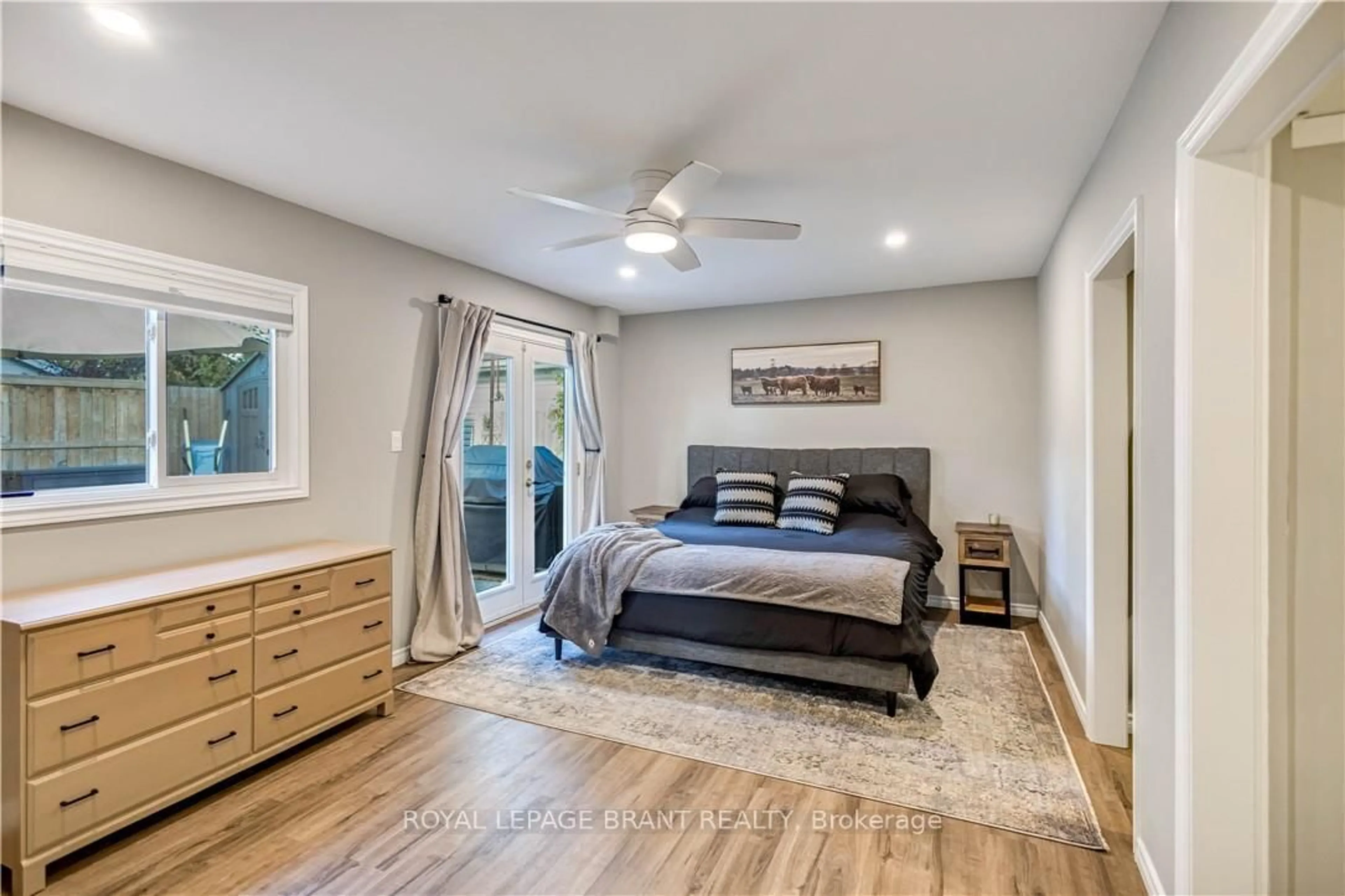 Bedroom with bed, unknown for 37 Morton Ave, Brantford Ontario N3R 2N6