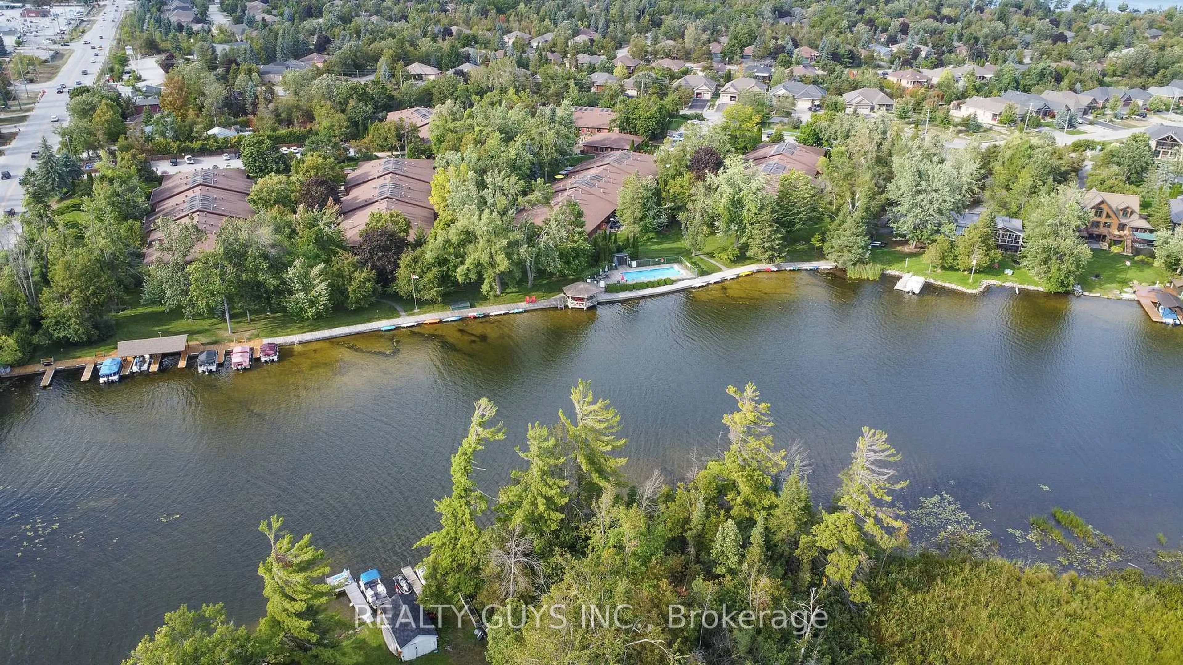 A pic from outside/outdoor area/front of a property/back of a property/a pic from drone, water/lake/river/ocean view for 200 EAST St, Kawartha Lakes Ontario K0M 1A0