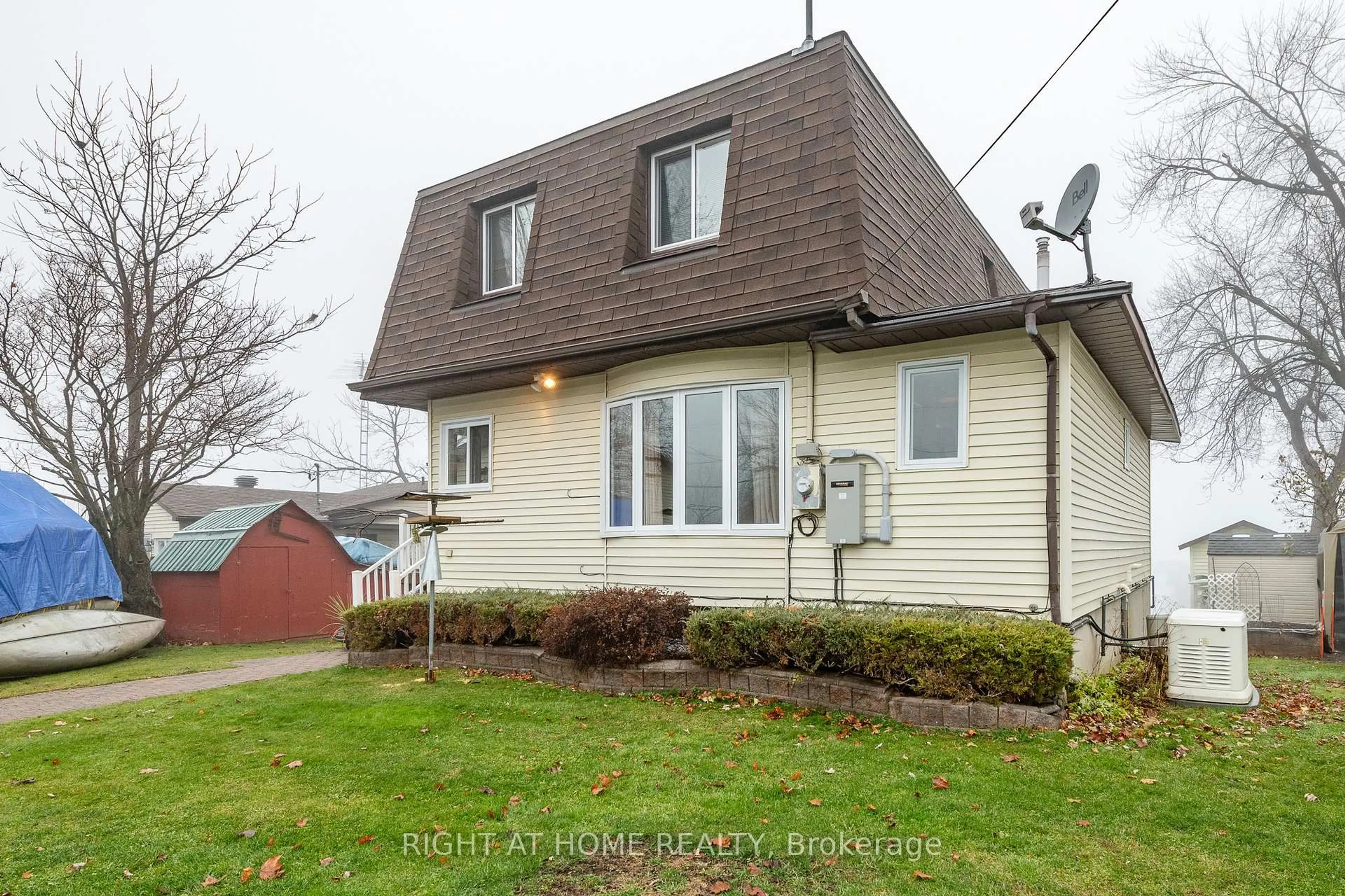 A pic from outside/outdoor area/front of a property/back of a property/a pic from drone, street for 3442 9th Line, Carleton Place Ontario K7C 3P2