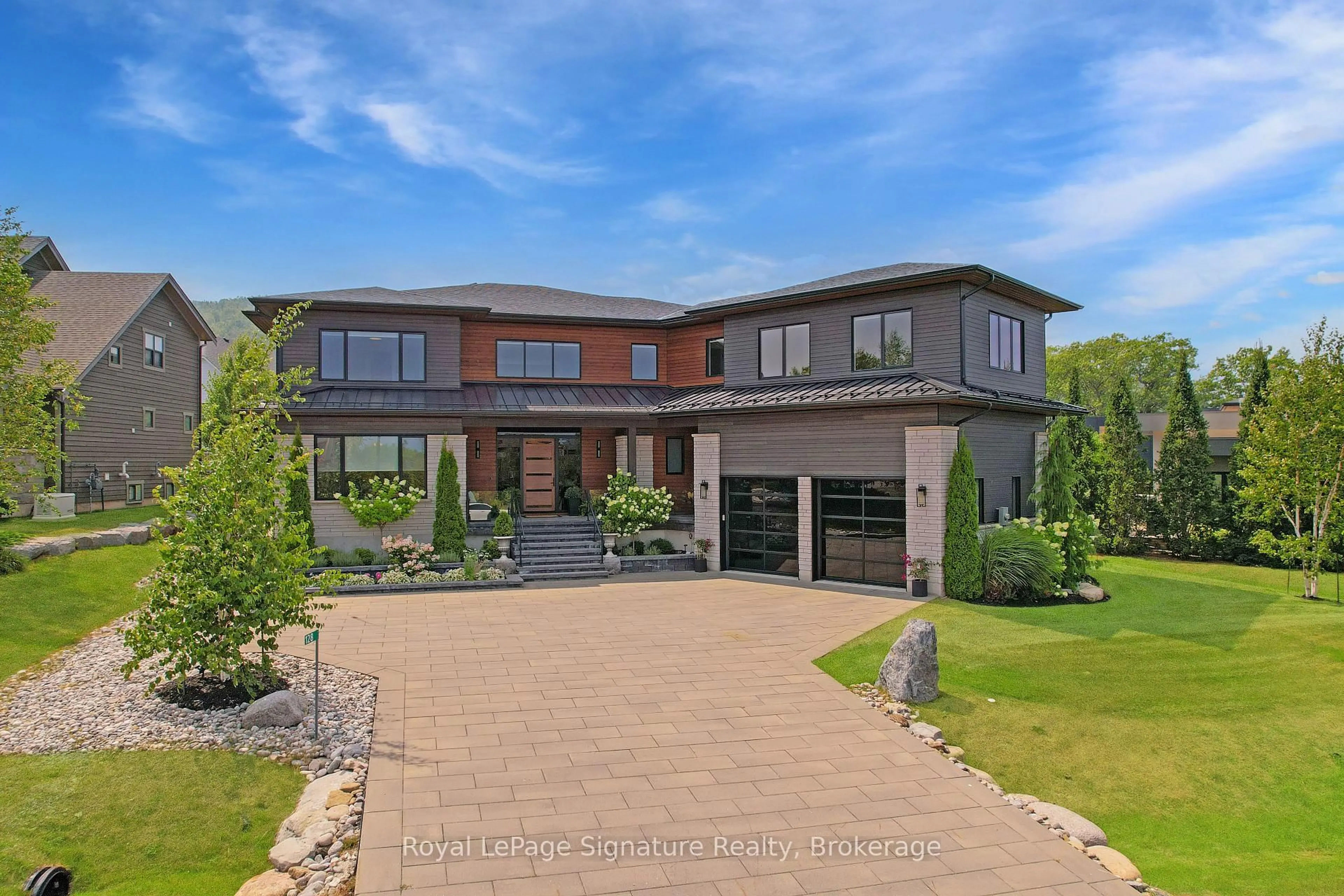 Home with brick exterior material, street for 128 Arnot Cres, Blue Mountains Ontario L9Y 0Z8