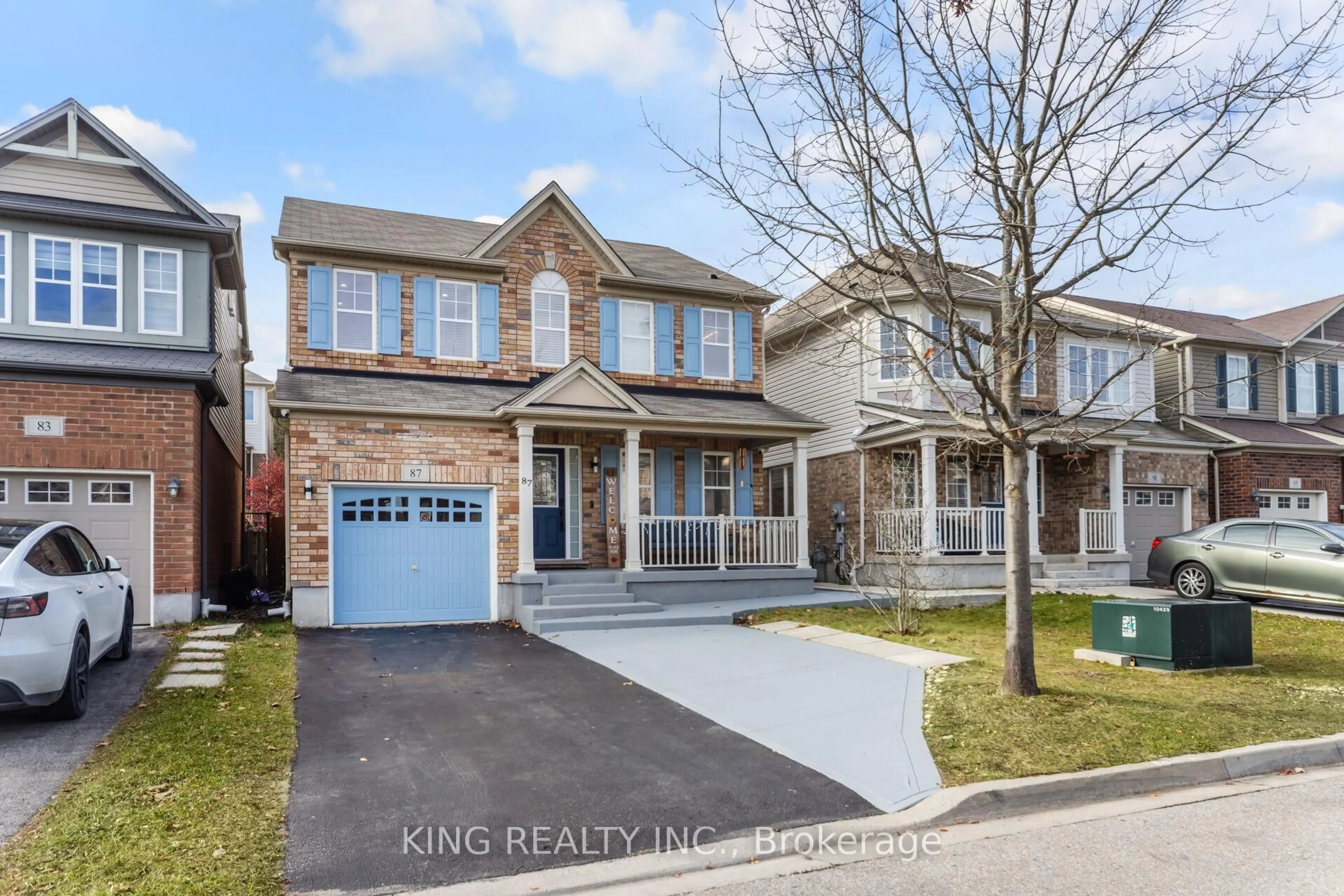 Home with brick exterior material, street for 87 Fletcher Circ, Cambridge Ontario N3C 0B5