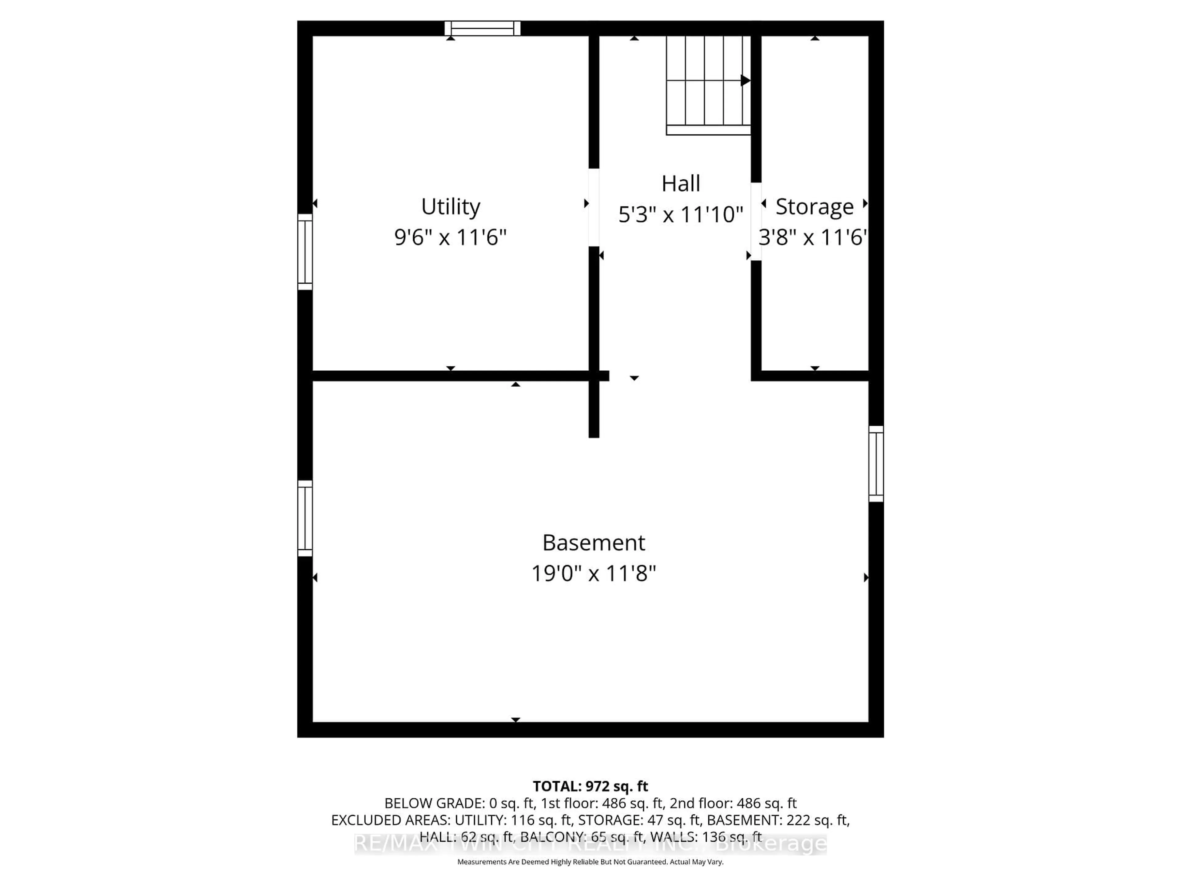 Floor plan for 12 St James St, Brantford Ontario N3T 3Z5