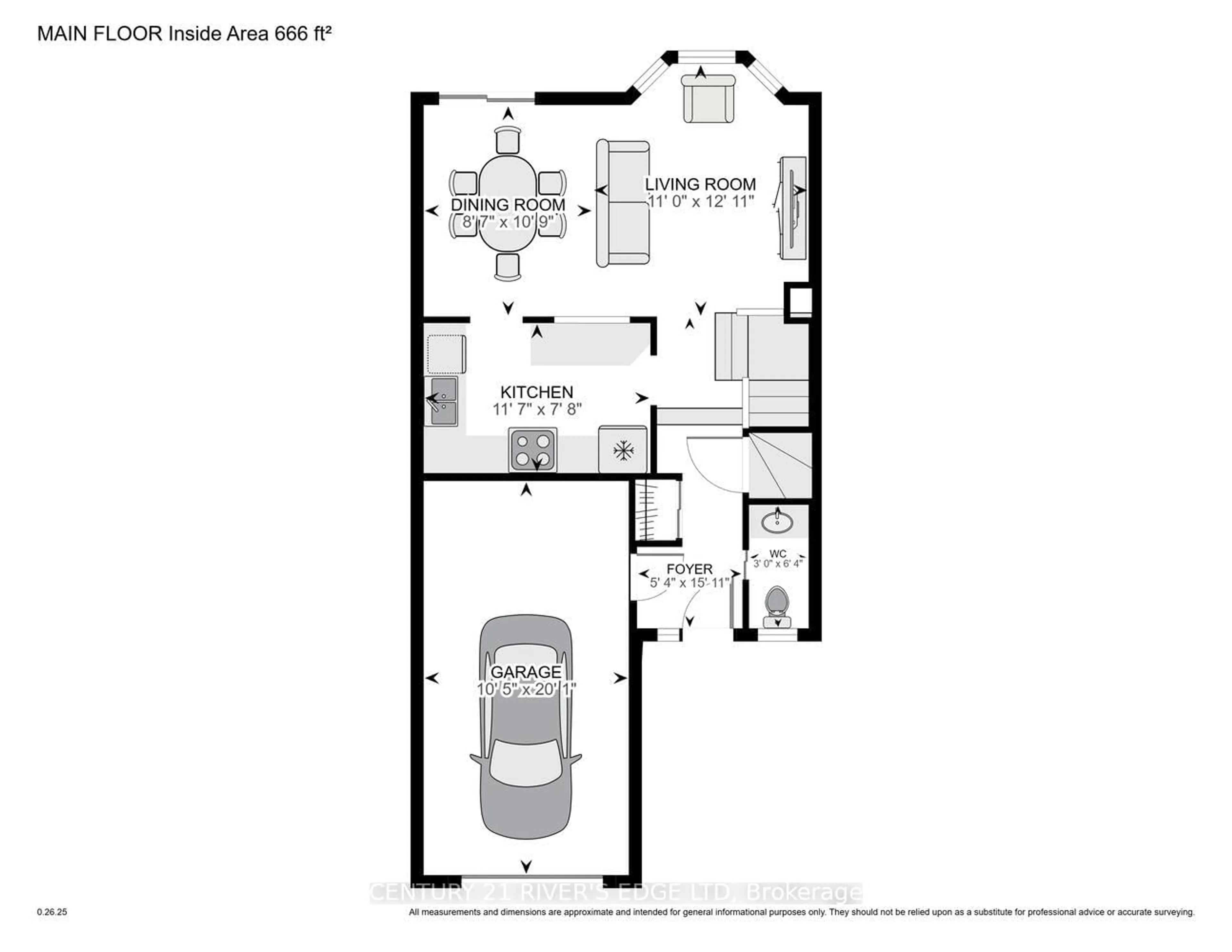 Floor plan for 6 SUNNYBROOKE Dr, Ottawa Ontario K2M 2P3