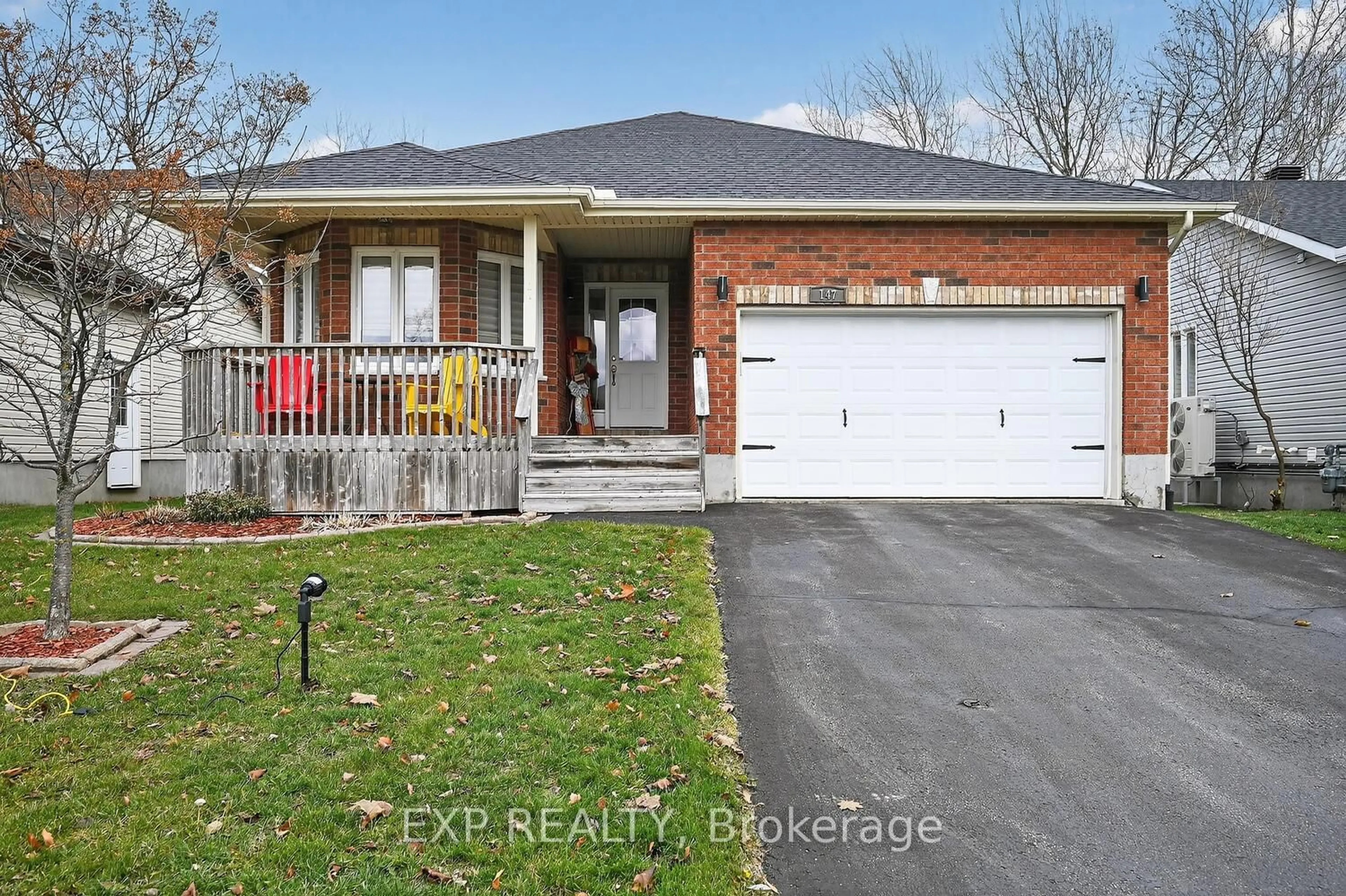 Home with brick exterior material, street for 147 Raina Way, North Grenville Ontario K0G 1J0