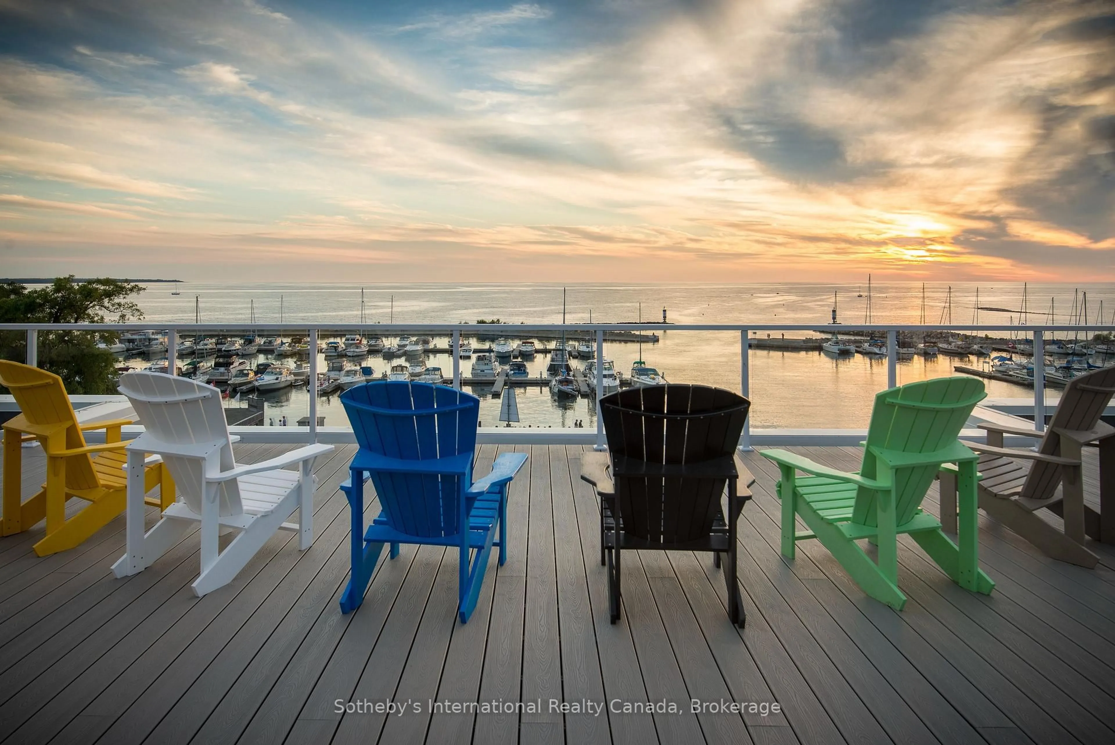 Patio, water/lake/river/ocean view for 137 Elgin St #302, Saugeen Shores Ontario N0H 2C6