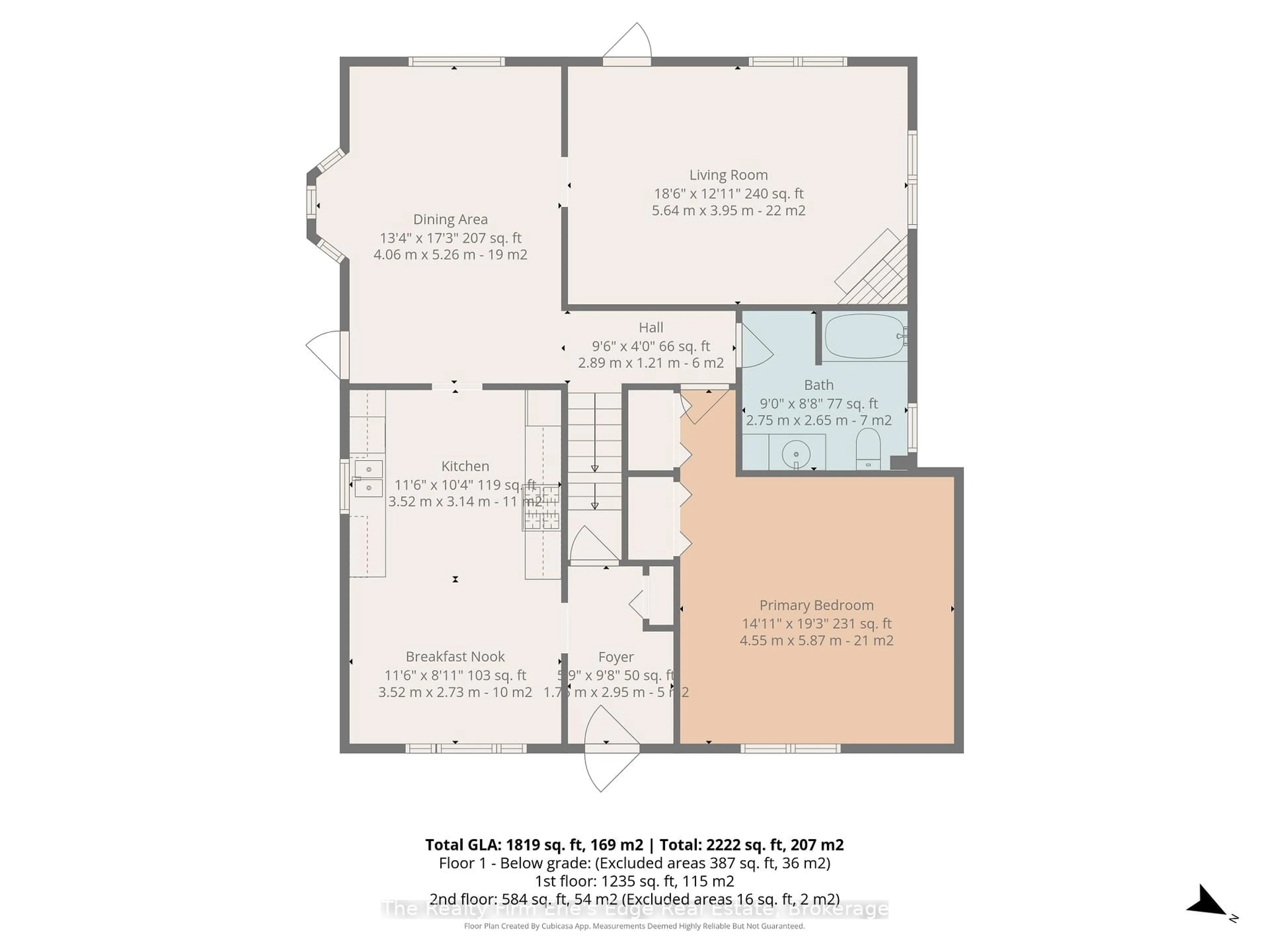Floor plan for 2520 59 Highway, Norfolk Ontario N0E 1G0