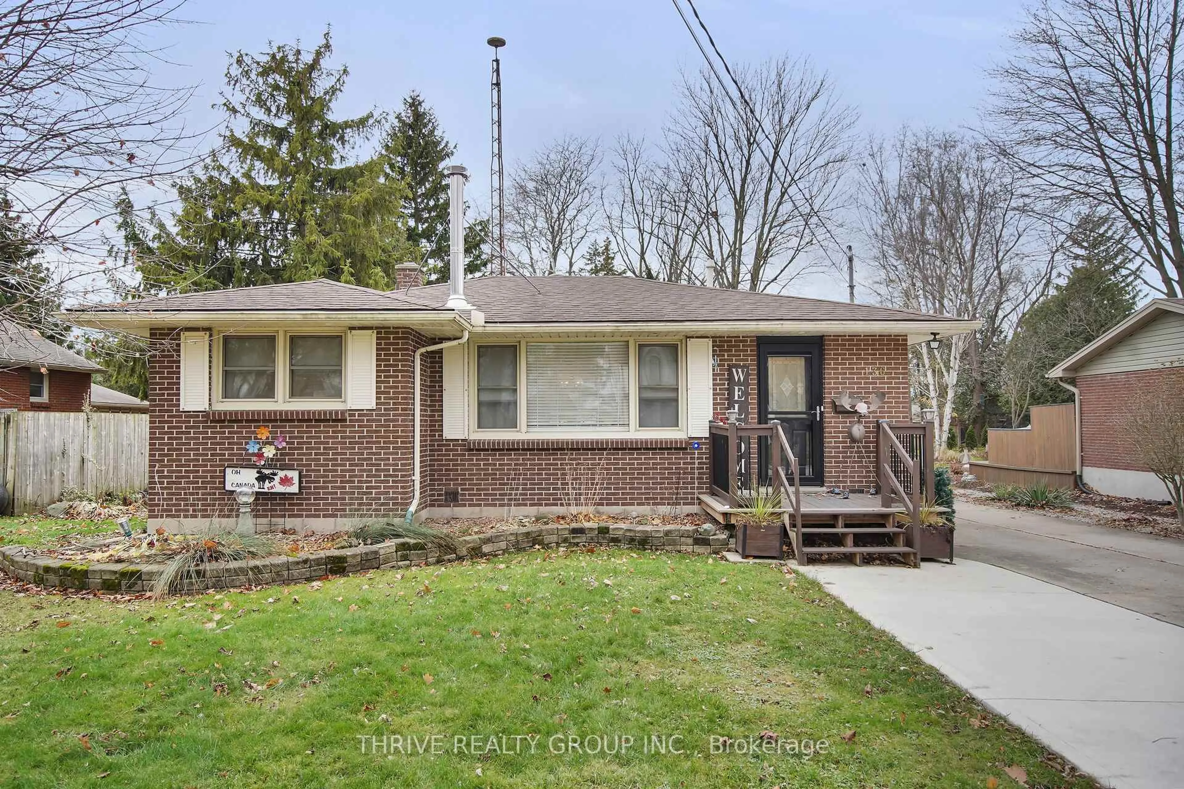 Home with brick exterior material, street for 136 Victoria St, Southwest Middlesex Ontario N0L 1M0