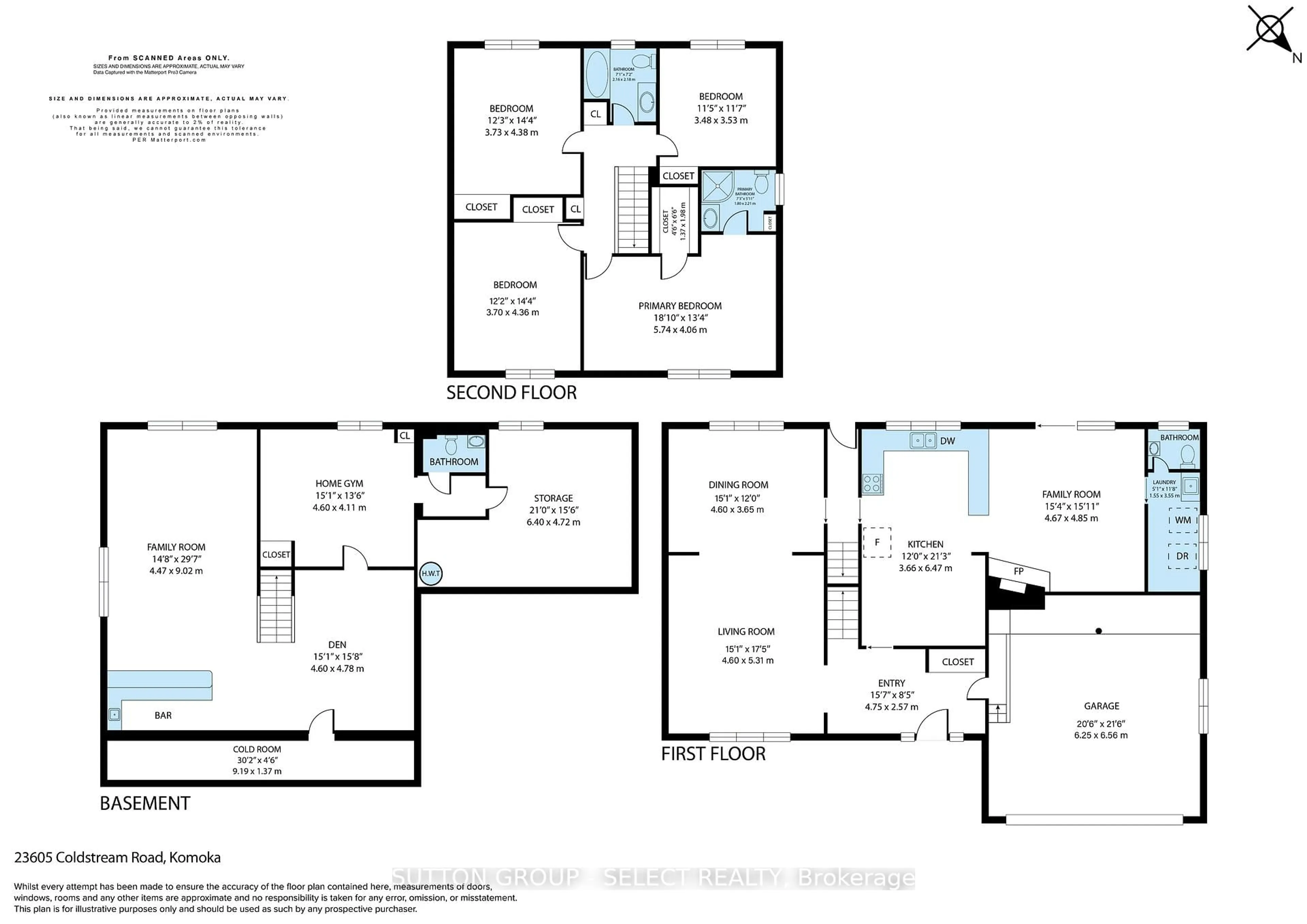 Floor plan for 23605 COLDSTREAM Rd, Middlesex Centre Ontario N0L 1R0