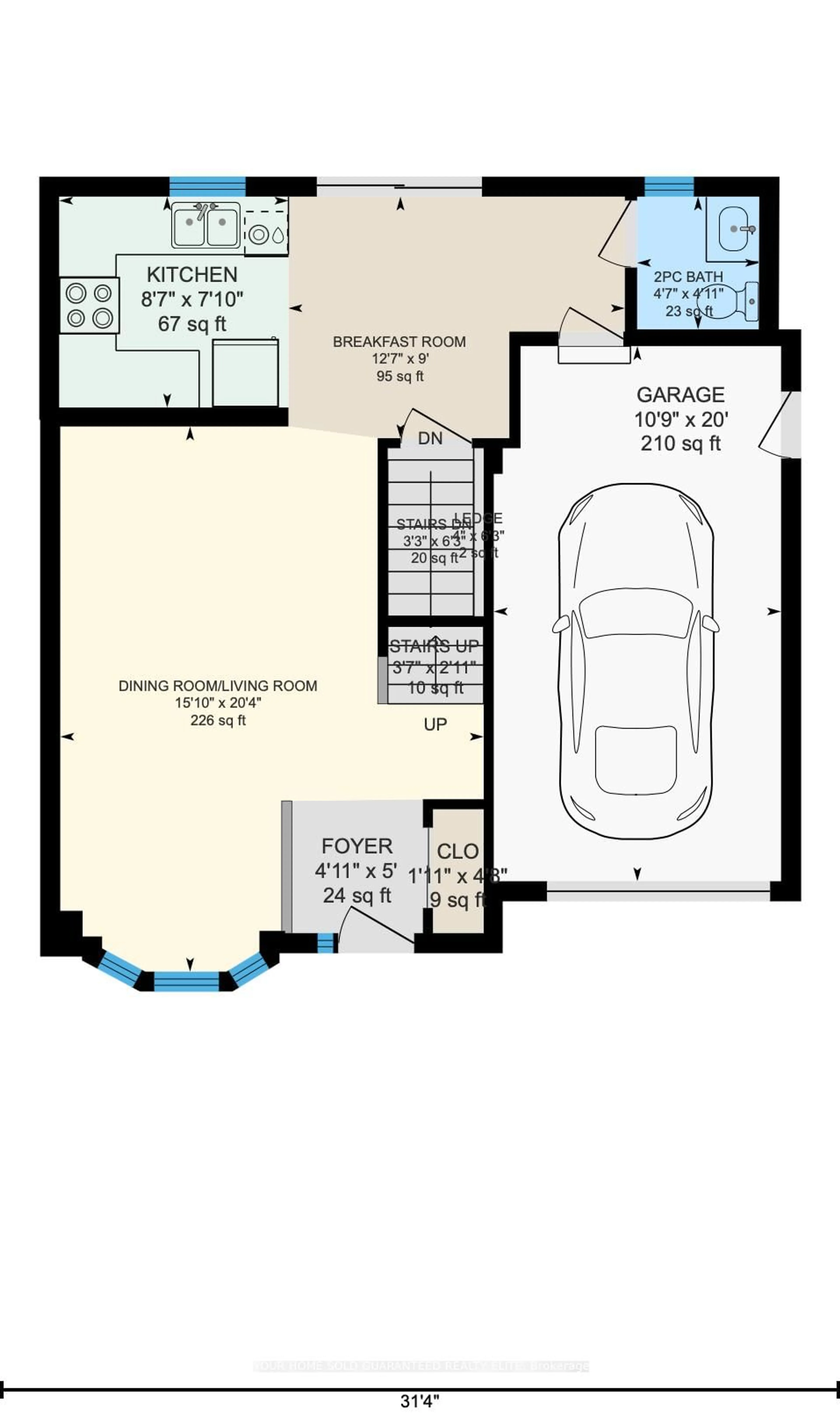 Floor plan for 3 Kenyon Cres, Grimsby Ontario L3M 5M5