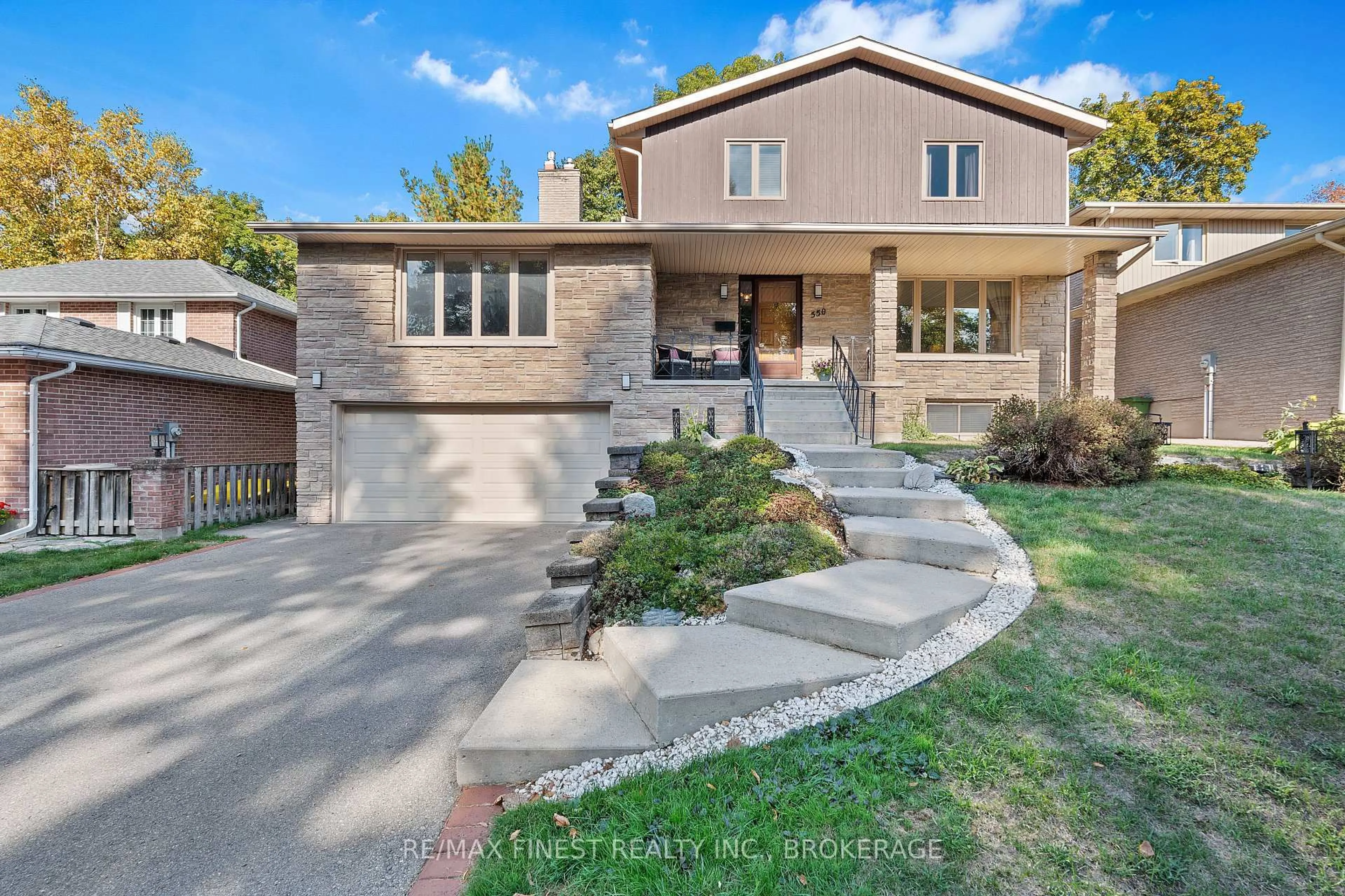 Home with brick exterior material, street for 550 Rankin Cres, Kingston Ontario K7M 7L4