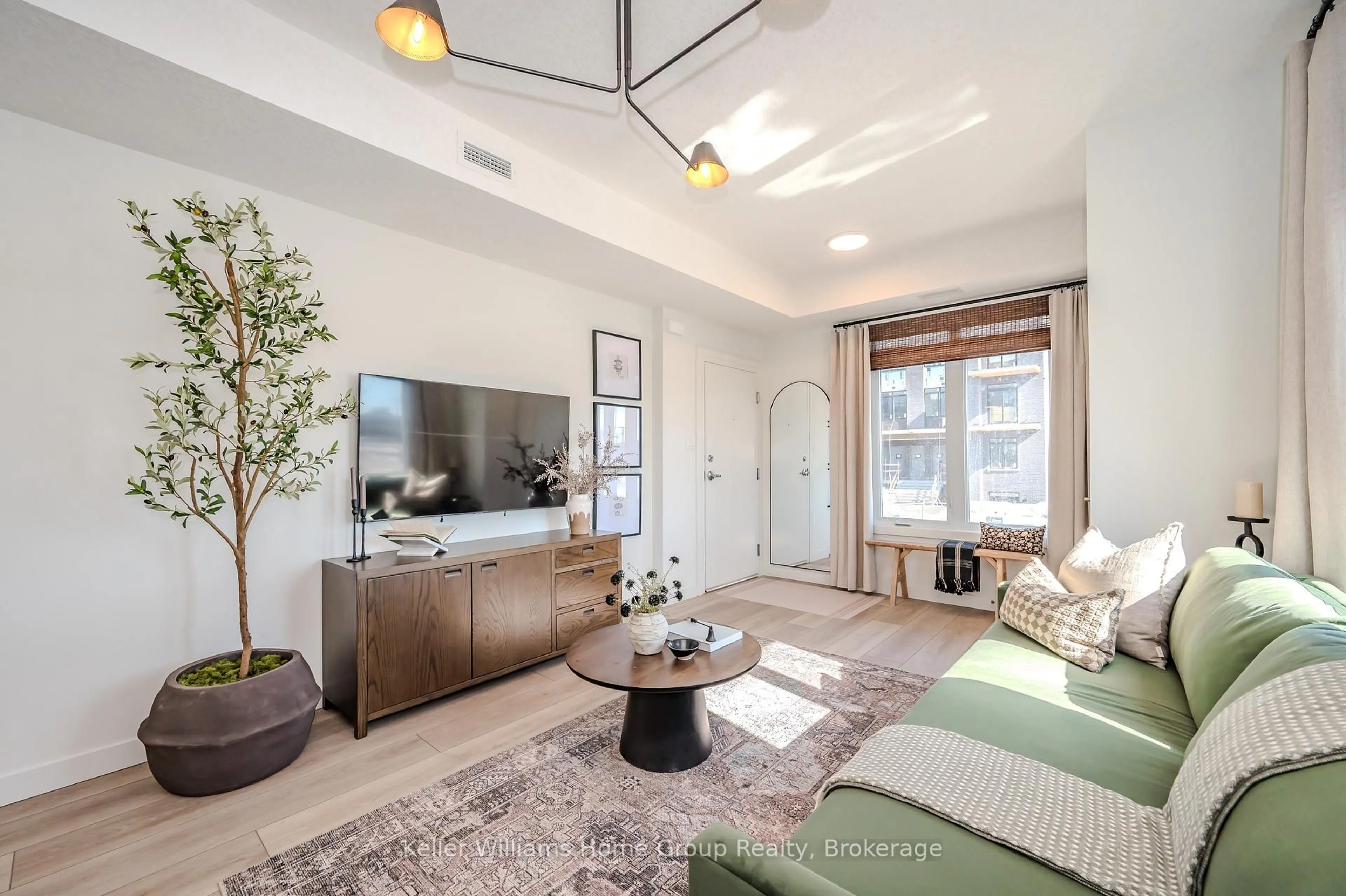 Living room with furniture, unknown for 824 Woolwich St #98, Guelph Ontario N1H 6J2