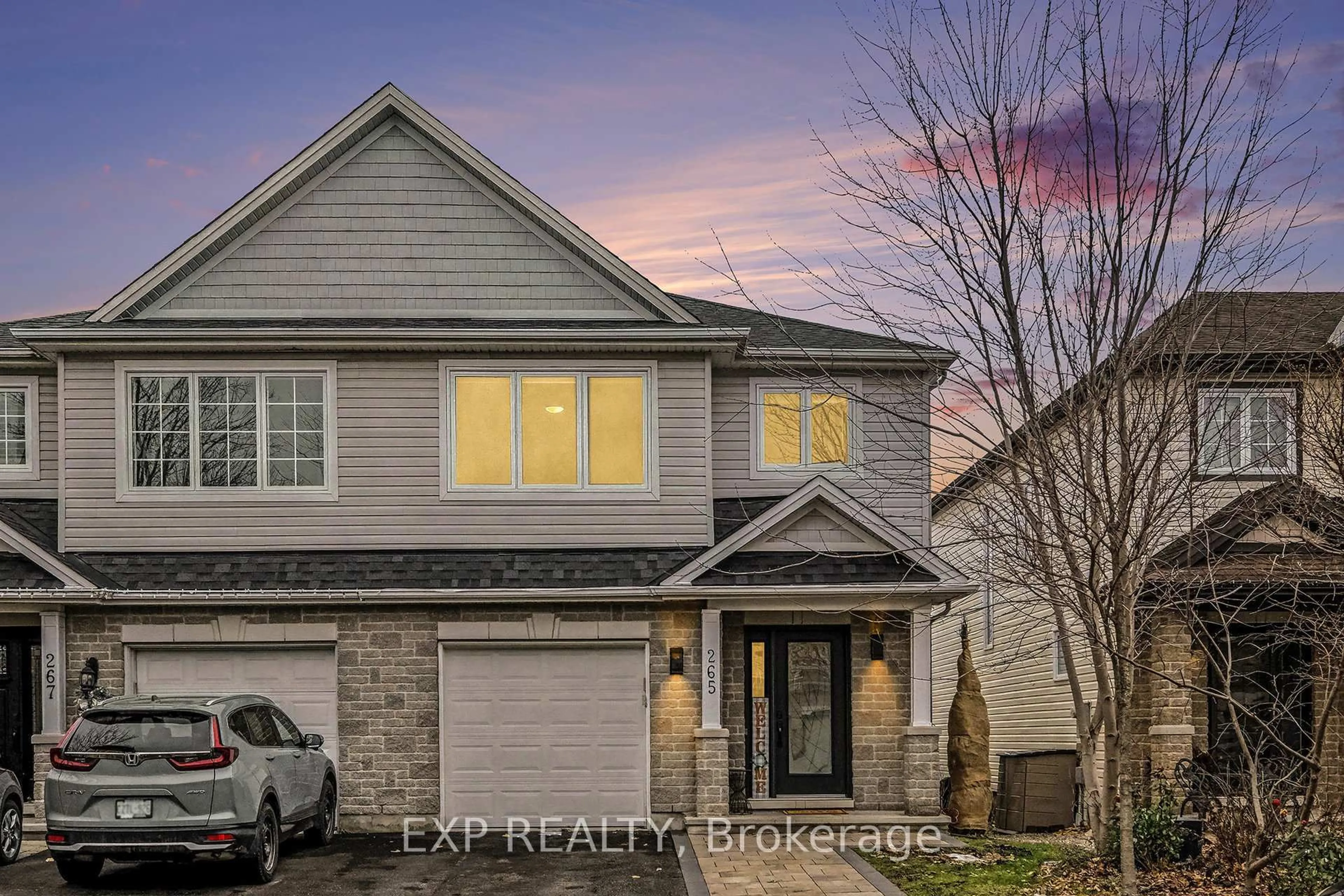 Home with brick exterior material, street for 265 Tewsley Dr, Ottawa Ontario K1V 0Y6