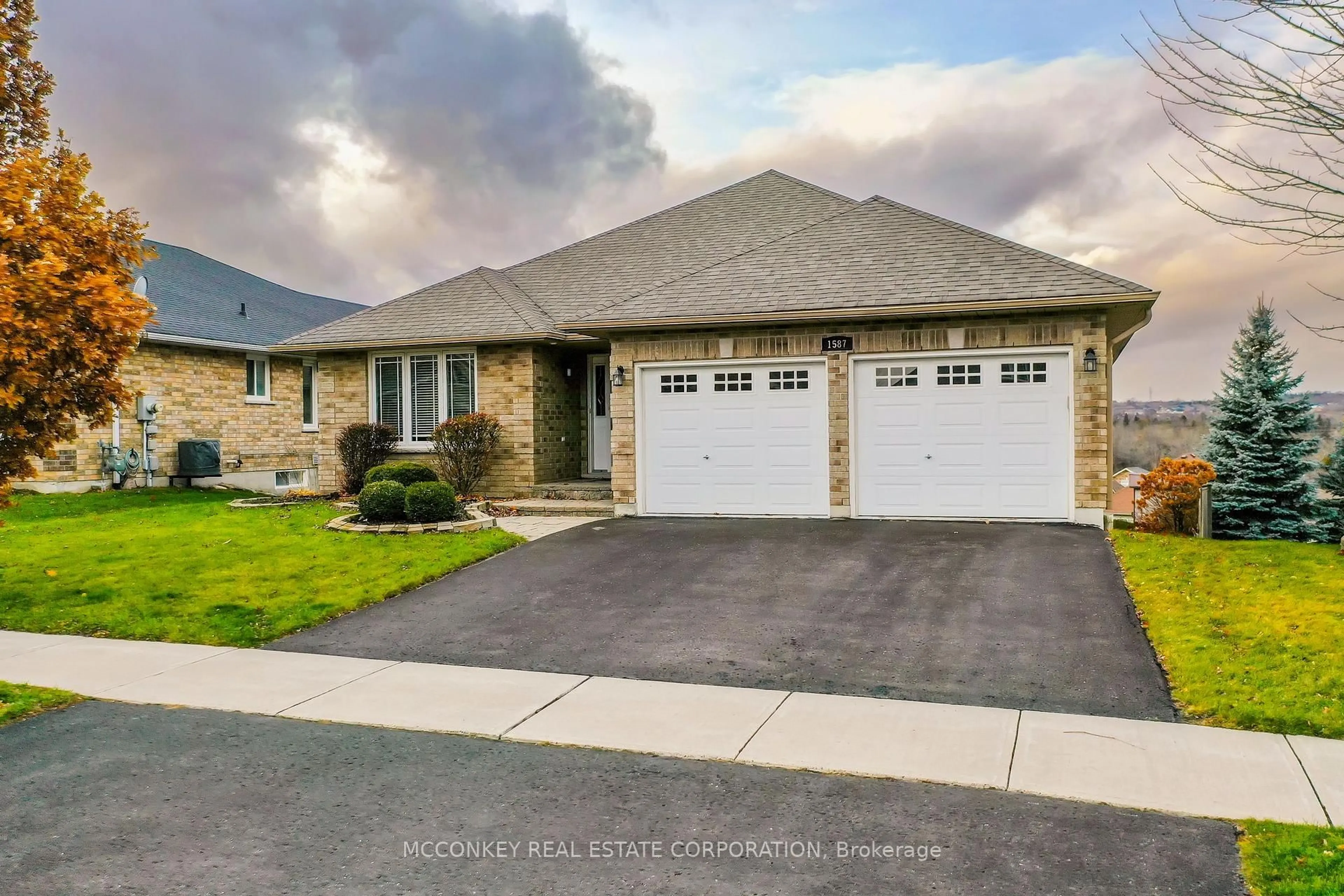 Home with brick exterior material, street for 1587 Scollard Cres, Peterborough Ontario K9H 0A8