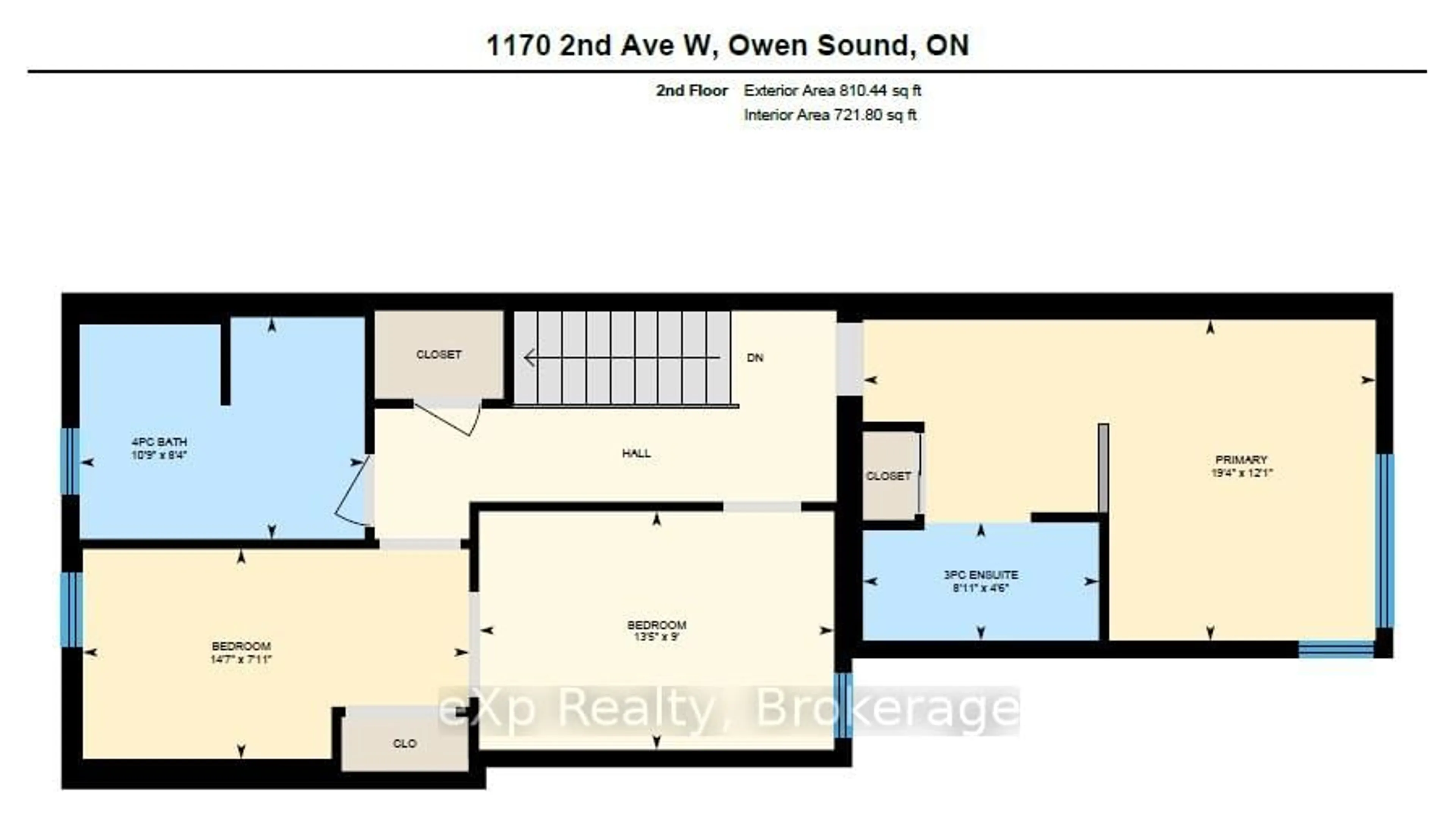Floor plan for 1170 2nd Avenue W, Owen Sound Ontario N4K 4N2