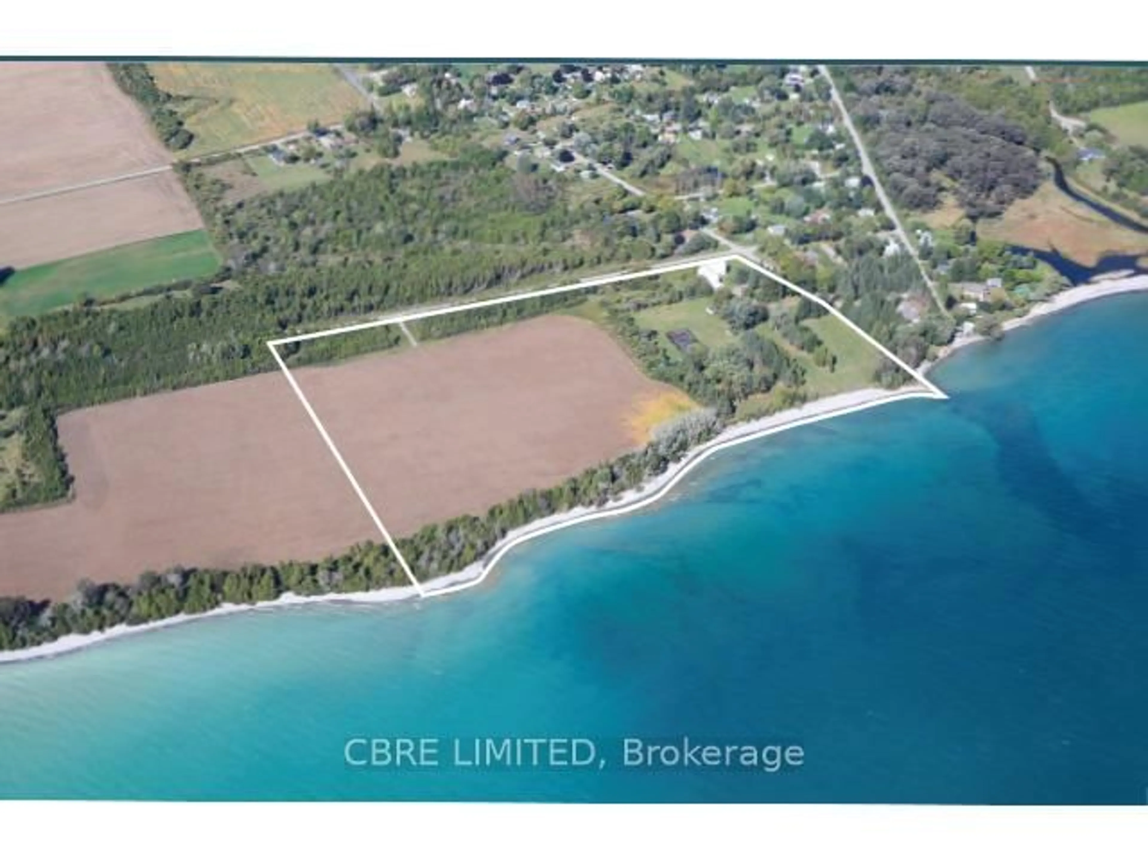 A pic from outside/outdoor area/front of a property/back of a property/a pic from drone, water/lake/river/ocean view for 120 Ontario St, Alnwick/Haldimand Ontario K0K 1S0