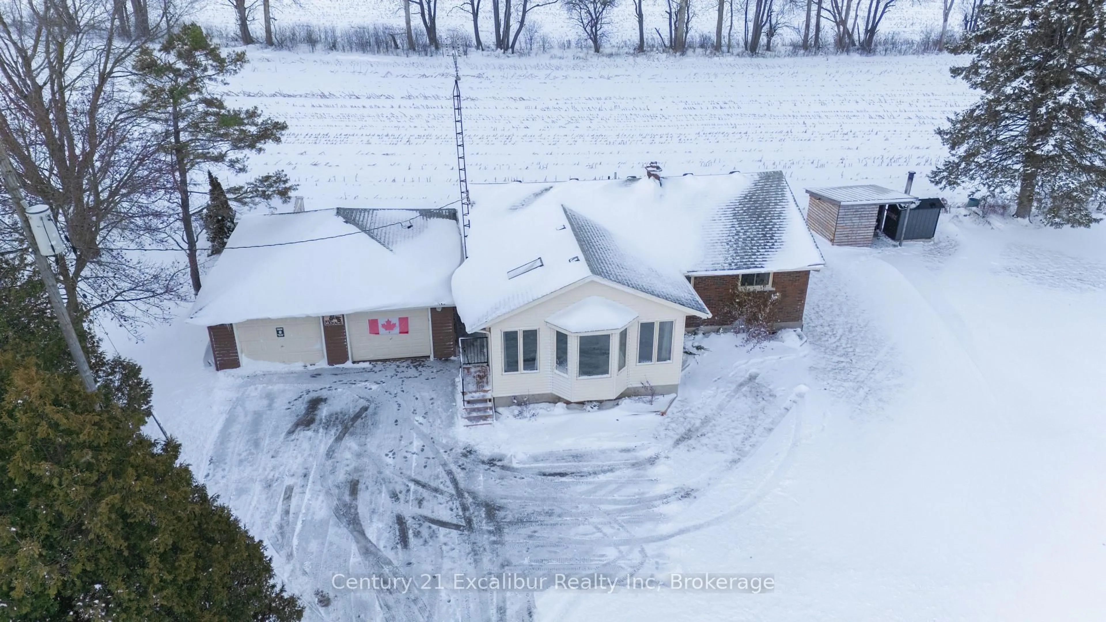 A pic from outside/outdoor area/front of a property/back of a property/a pic from drone, street for 6306 WELLINGTON RD 29 Rd, Centre Wellington Ontario N1M 2W5