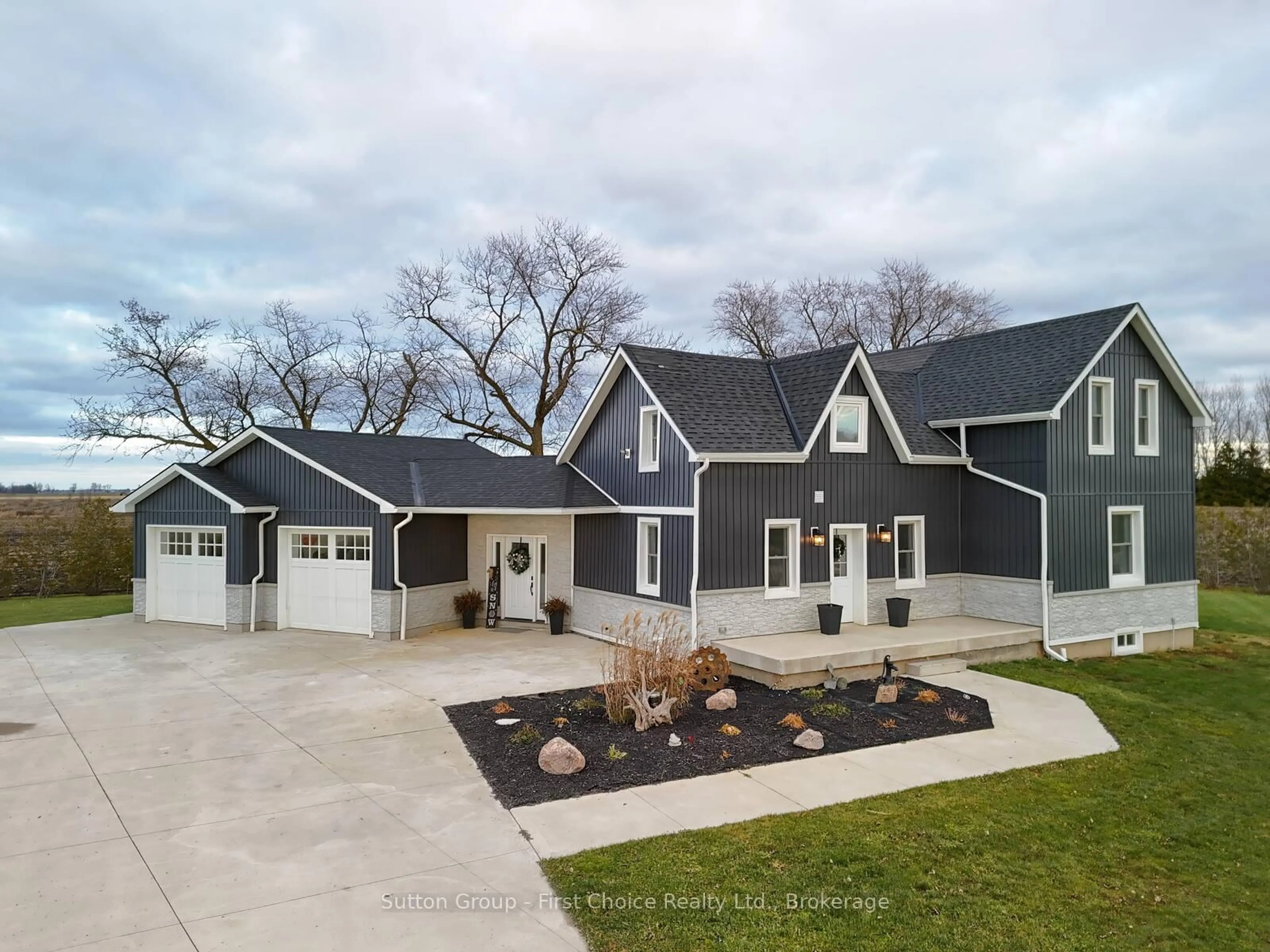 A pic from outside/outdoor area/front of a property/back of a property/a pic from drone, street for 5376 Line 49 Line, Perth East Ontario N0K 1J0