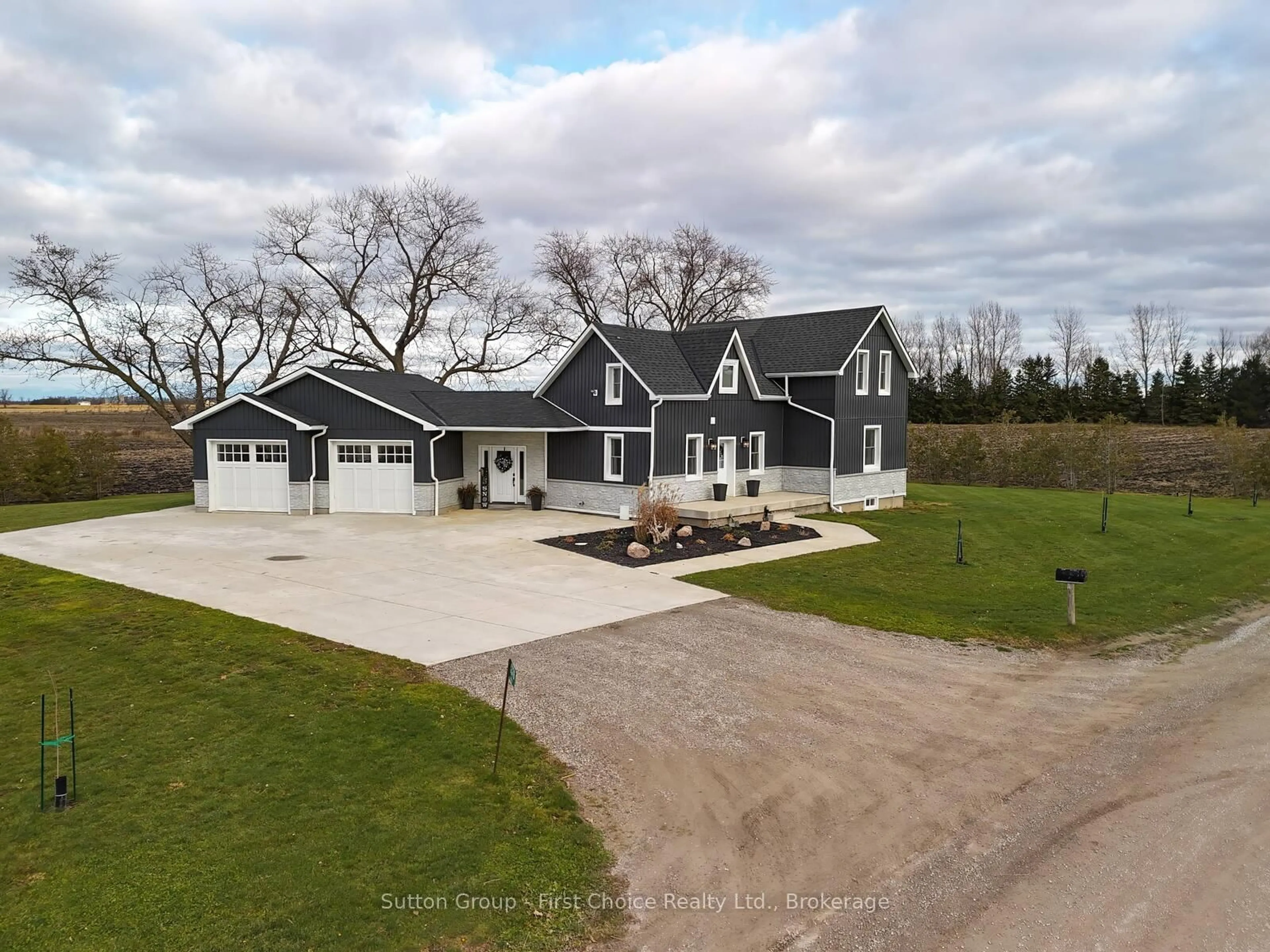 A pic from outside/outdoor area/front of a property/back of a property/a pic from drone, street for 5376 Line 49 Line, Perth East Ontario N0K 1J0