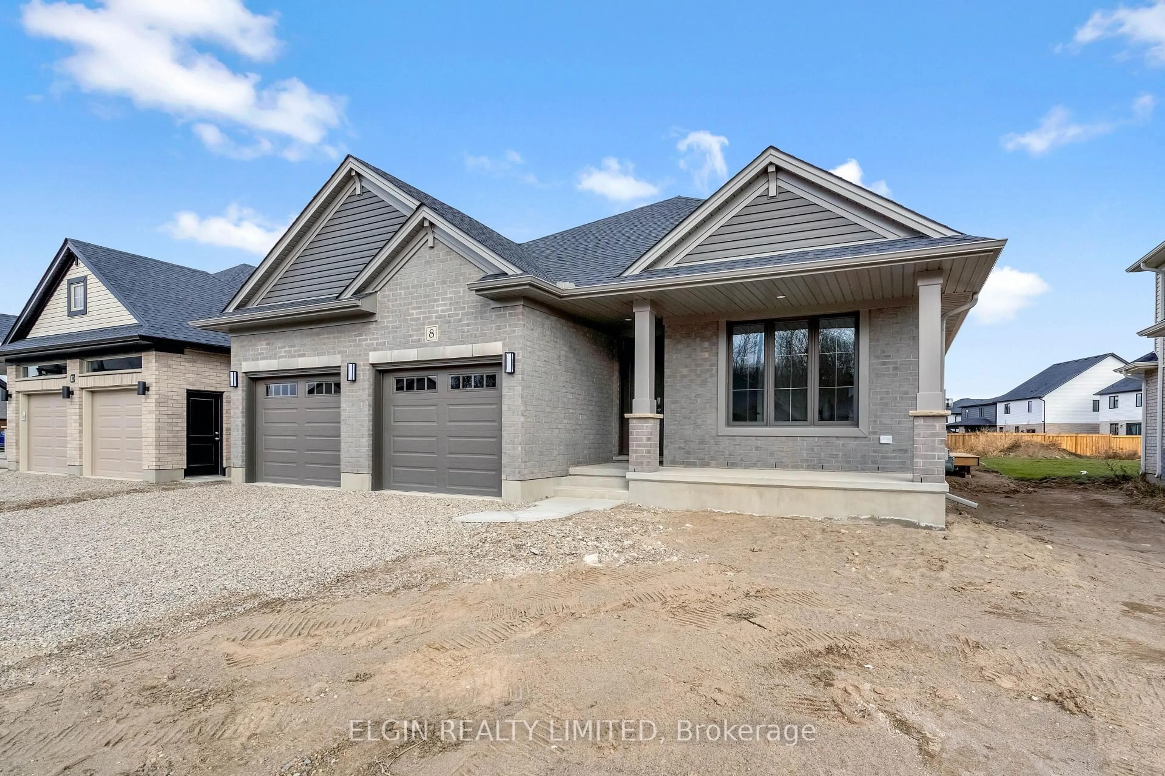 Home with brick exterior material, street for 8 Hartland Circ, St. Thomas Ontario N5R 0P2