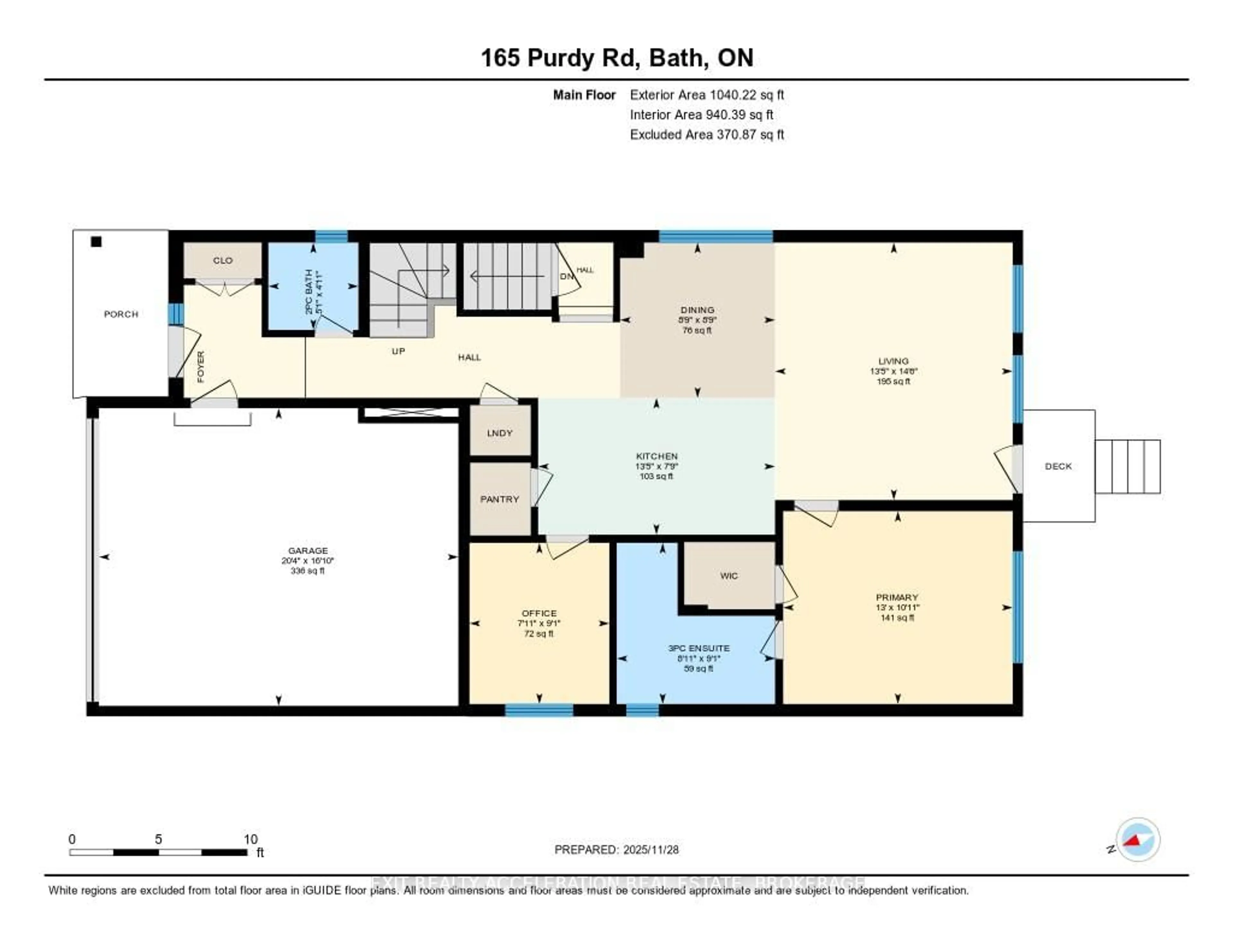 Floor plan for 165 Purdy Rd, Bath Ontario K0H 1G0