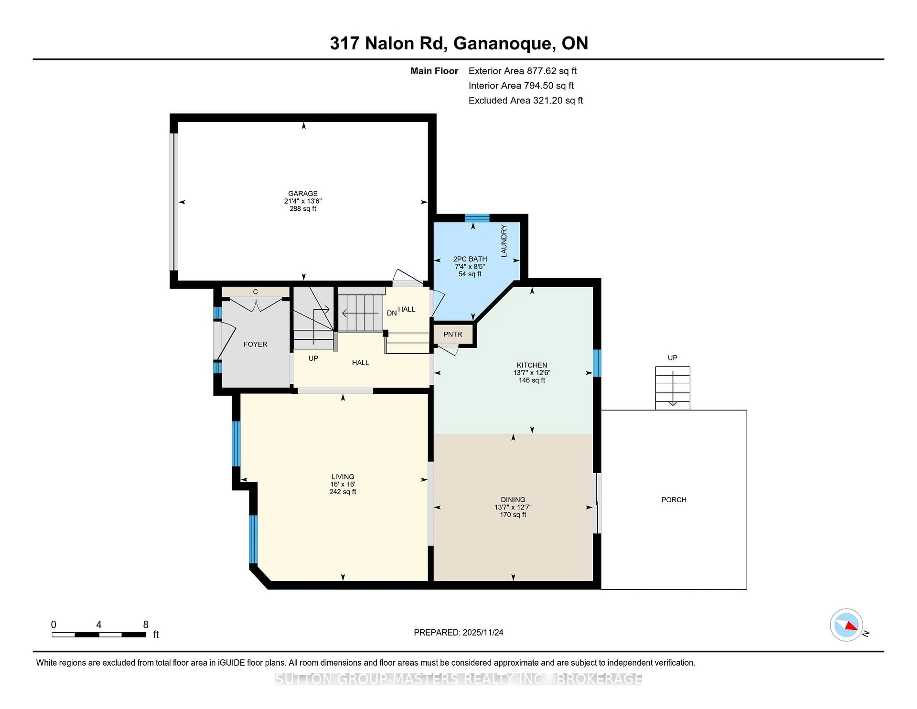 Floor plan for 317 Nalon Rd, Gananoque Ontario K7G 0A3