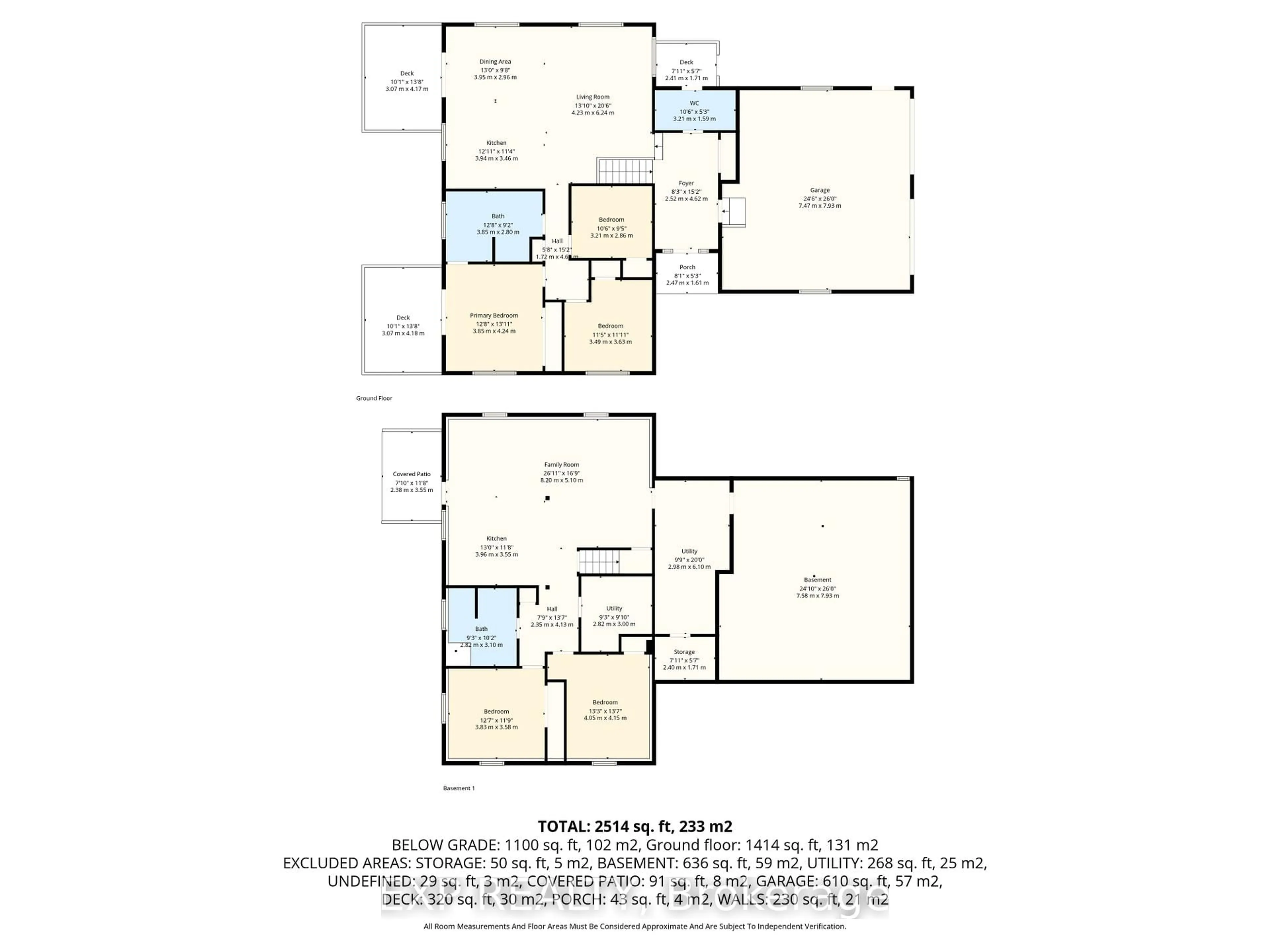 Floor plan for 117 Bridge St, Trent Hills Ontario K0L 1Y0