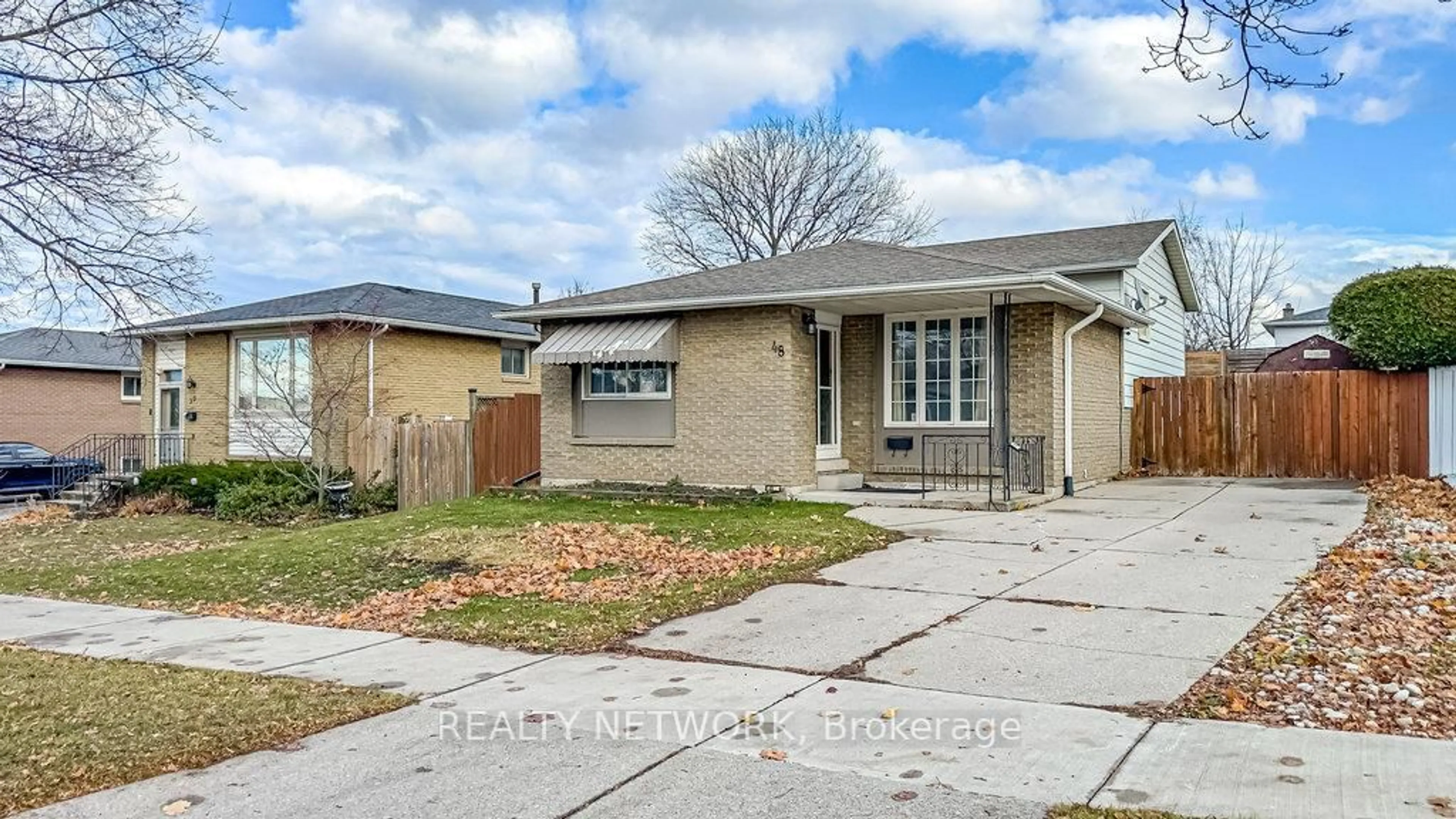 Home with brick exterior material, street for 48 Arbutus Cres, Hamilton Ontario L8J 1M8
