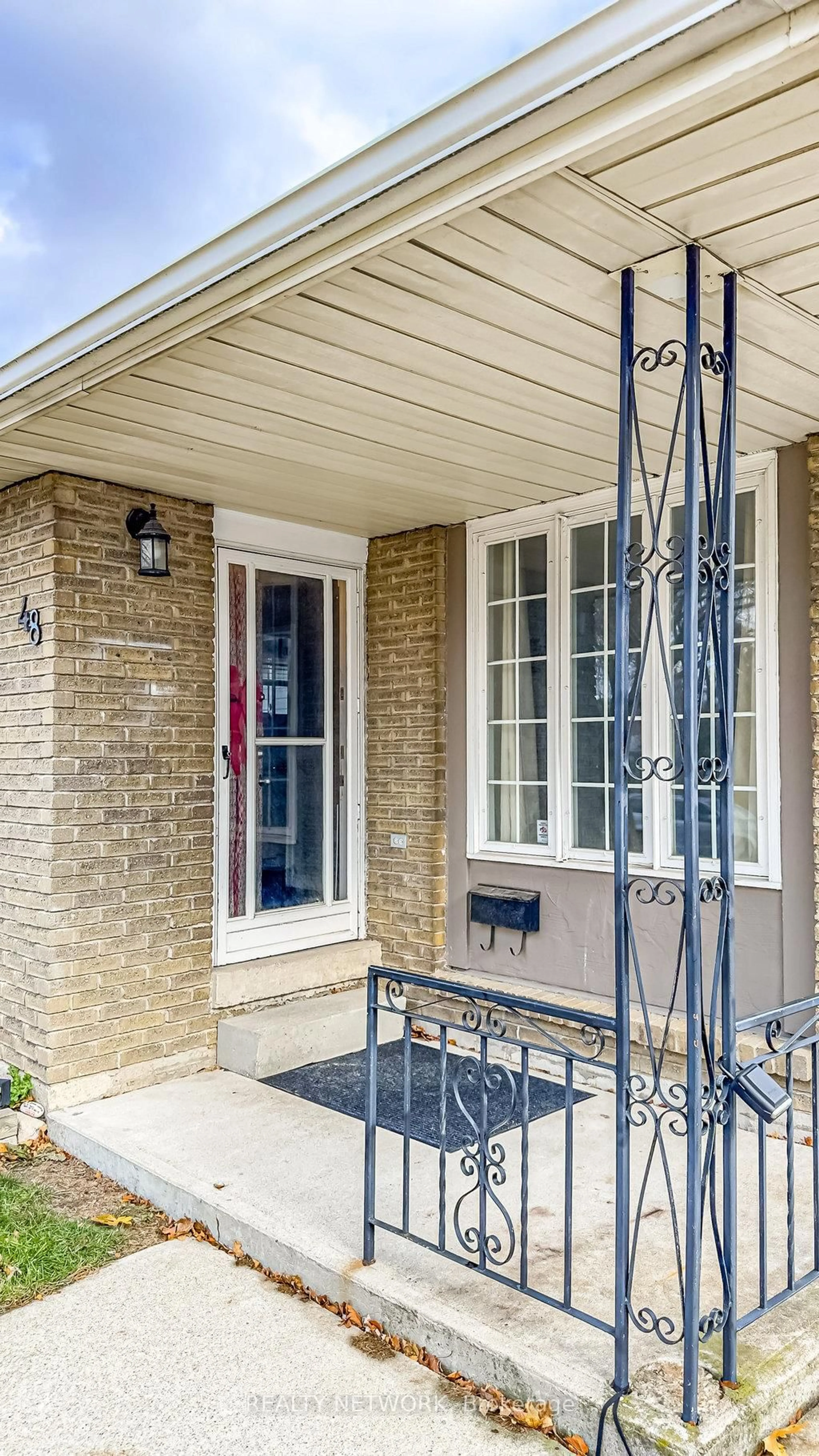 Home with brick exterior material, street for 48 Arbutus Cres, Hamilton Ontario L8J 1M8