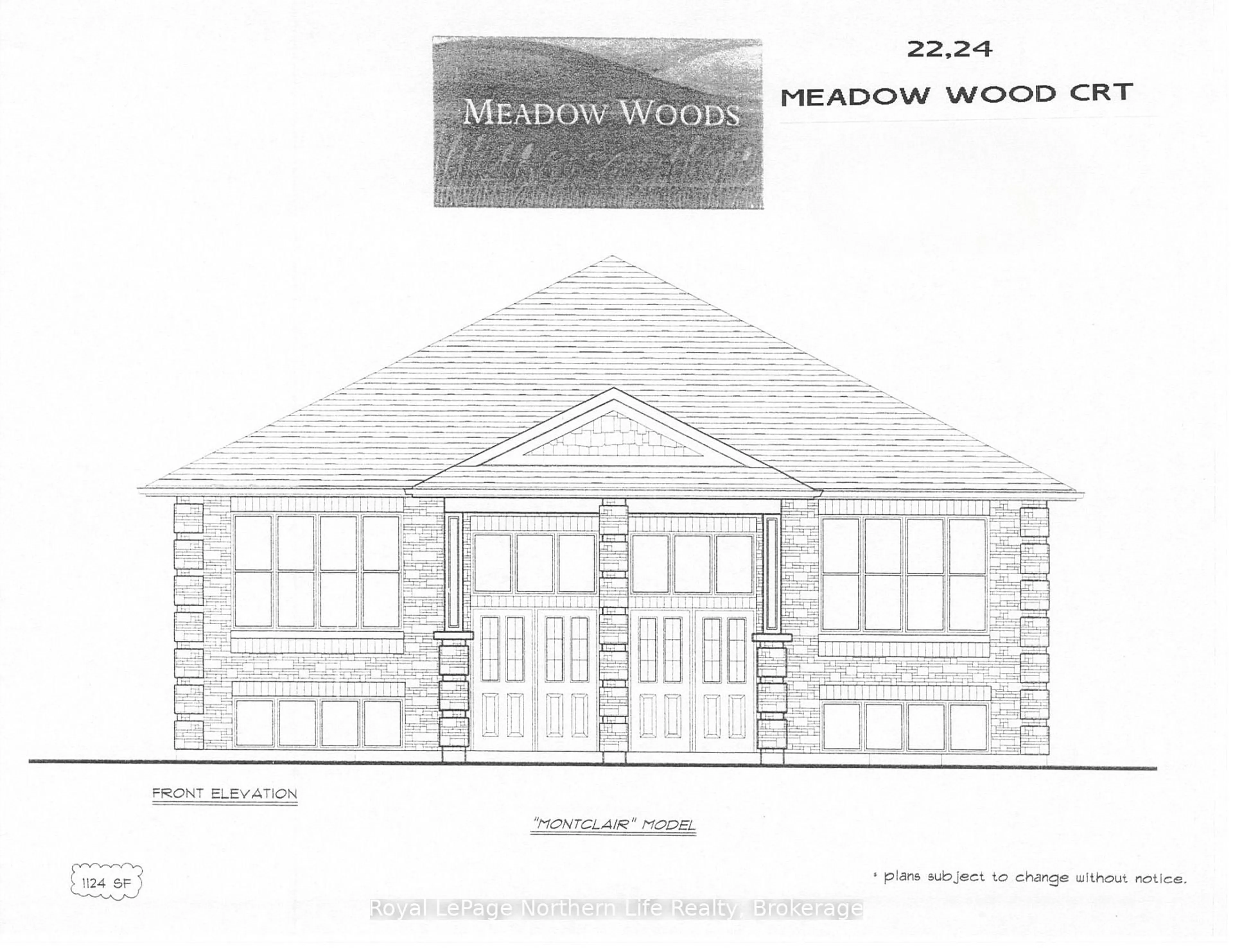 Floor plan for 24 Meadow Wood Crt, North Bay Ontario P1A 4L5