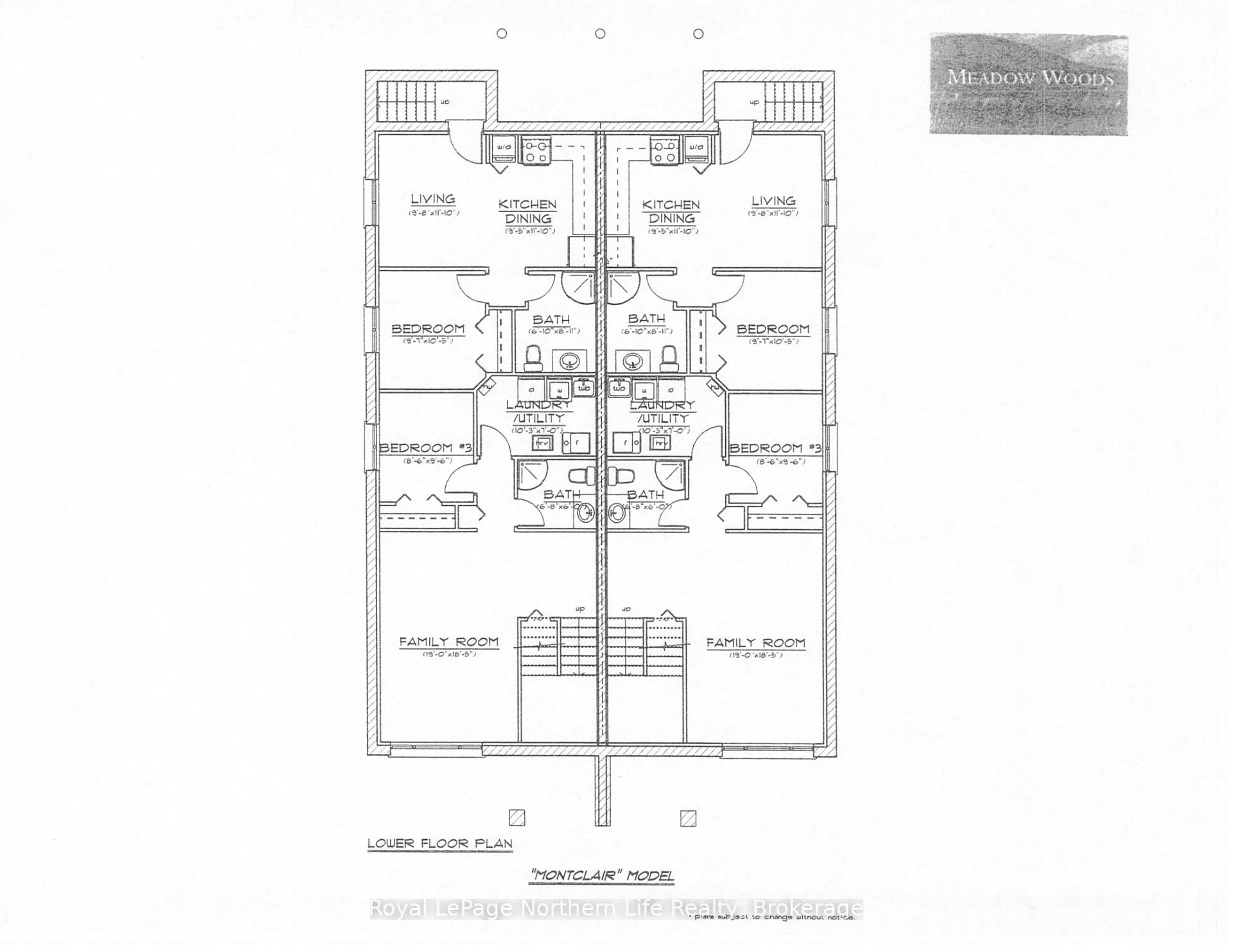 Floor plan for 24 Meadow Wood Crt, North Bay Ontario P1A 4L5