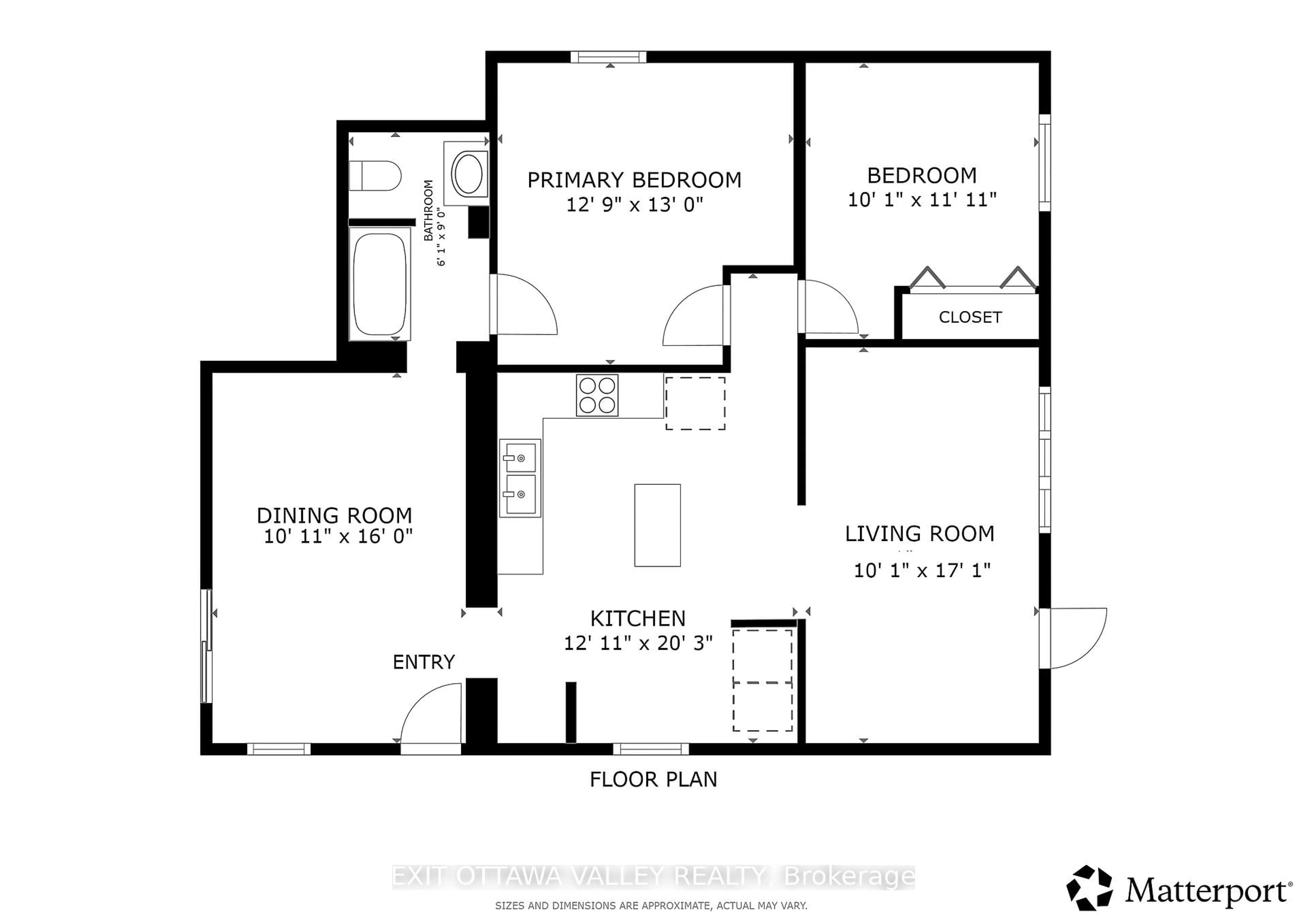 Floor plan for 79 Doran St, Petawawa Ontario K8H 1R3