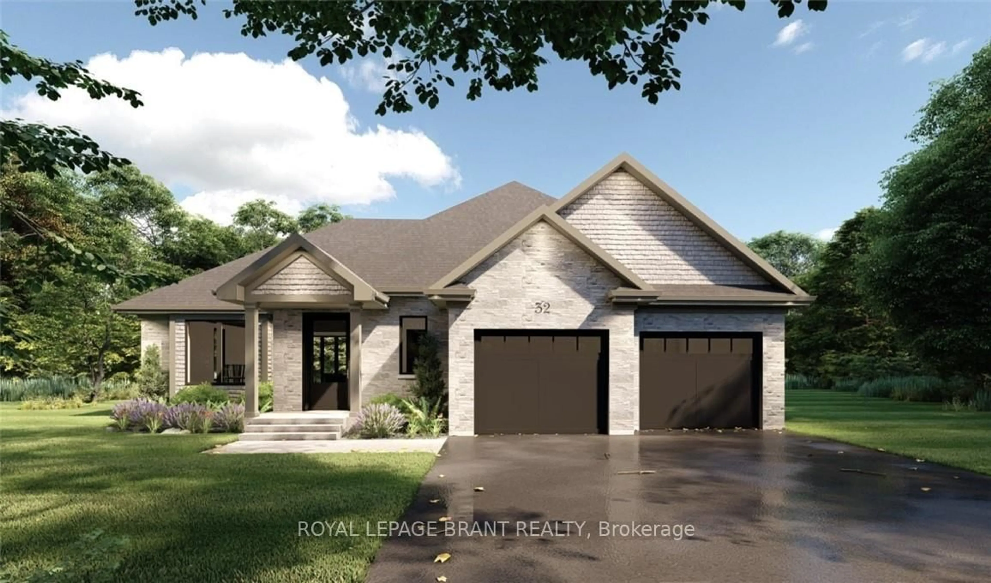 Home with brick exterior material, street for LOT 2 Willowdale St, Brantford Ontario N3T 0L3