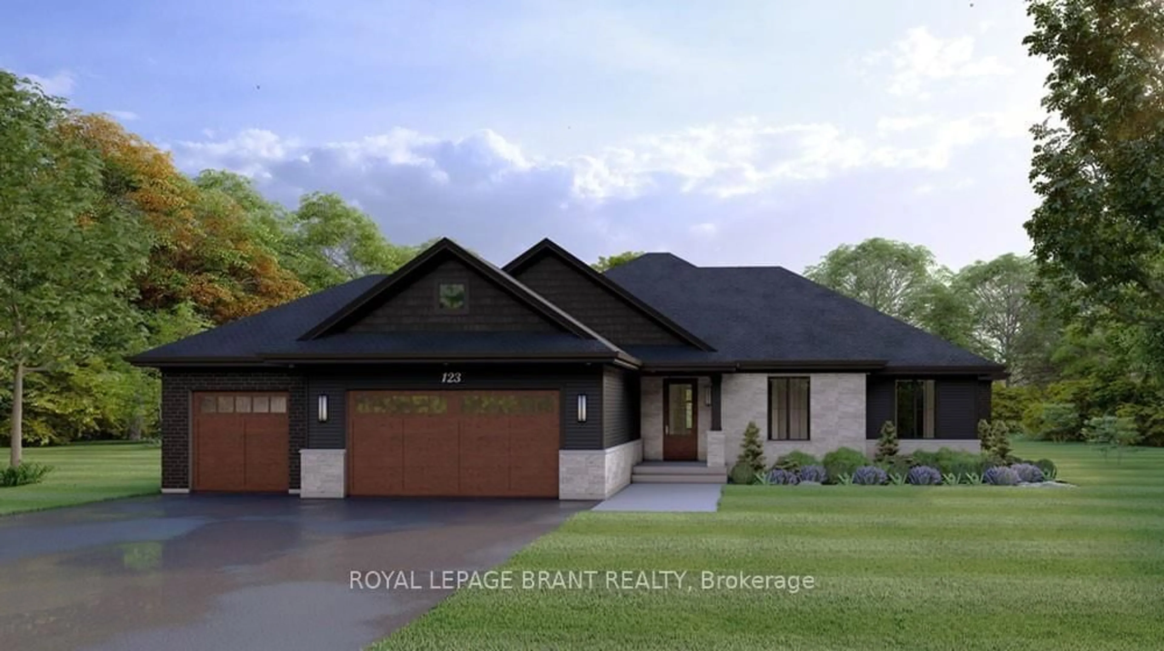 Home with brick exterior material, street for LOT 6 Willowdale St, Brantford Ontario N3T 5L7