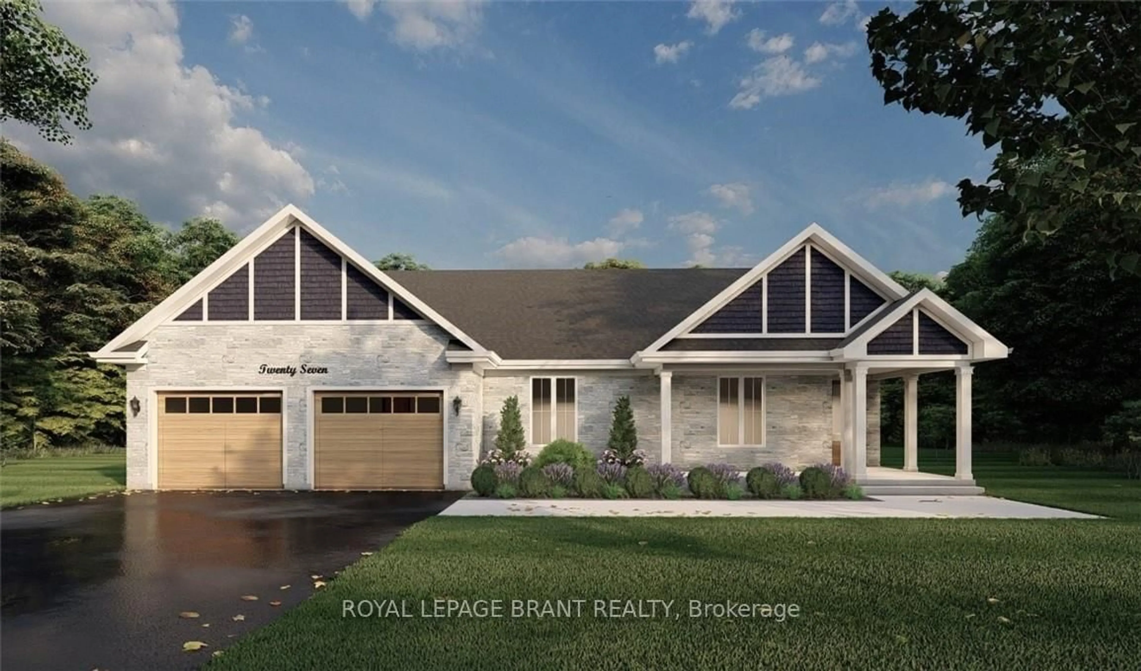 Home with vinyl exterior material, street for LOT 7 Willowdale St, Brantford Ontario N3T 5L7