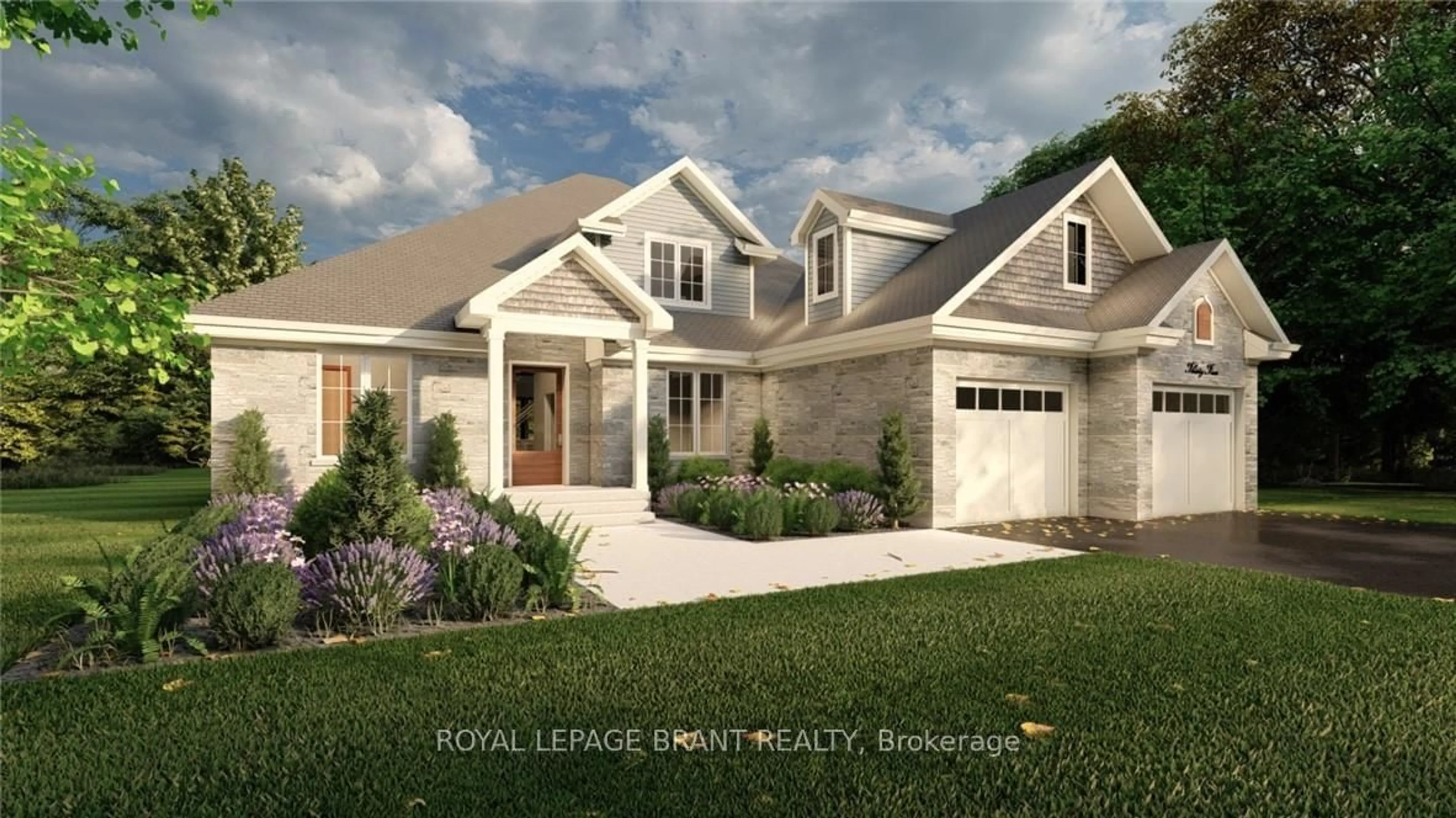 Home with brick exterior material, street for LOT 8 Willowdale St, Brantford Ontario N3T 5L7